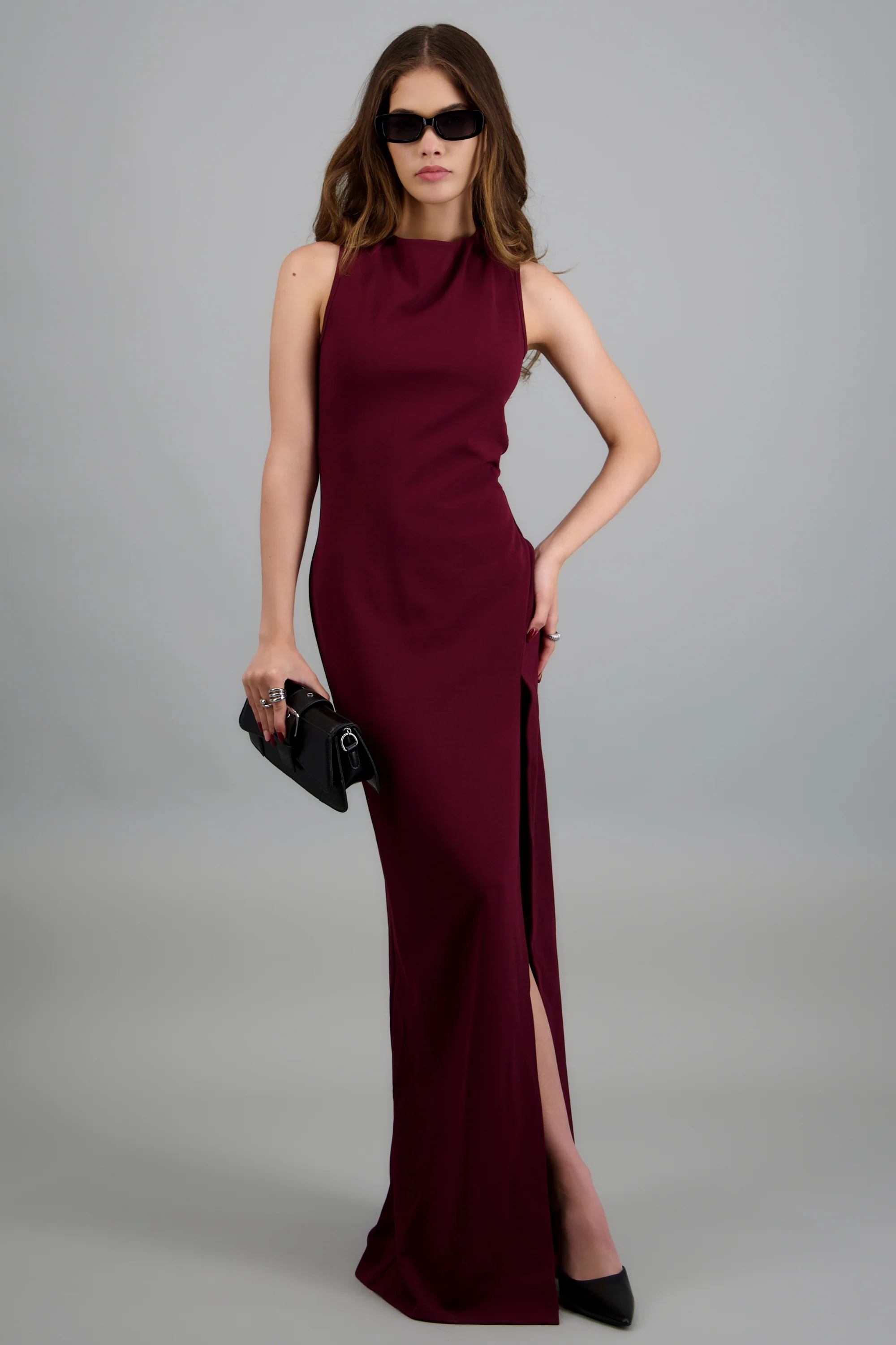 Vestido maxi espalda cruzada - Image 3