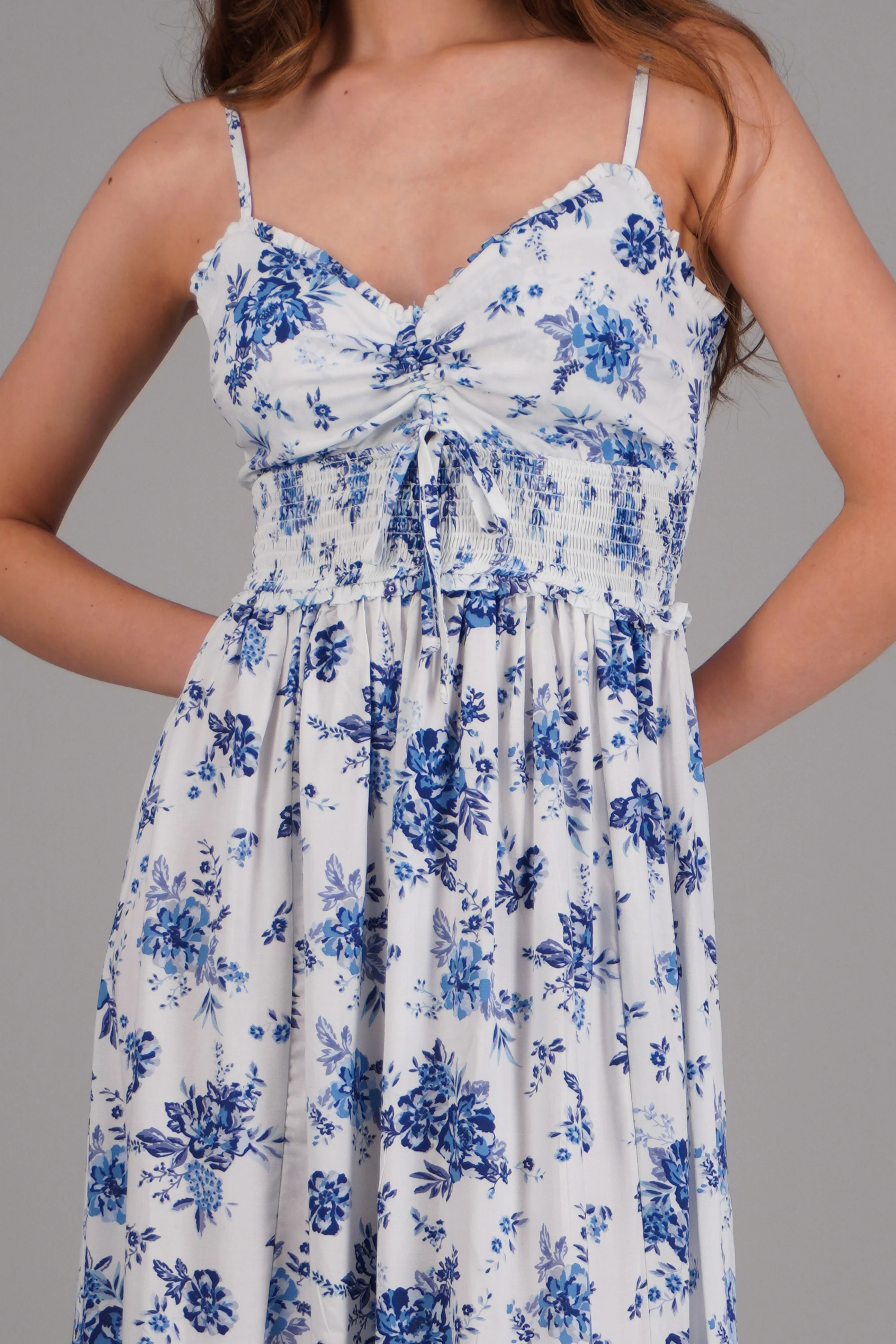 Vestido maxi estampado flores - Image 5