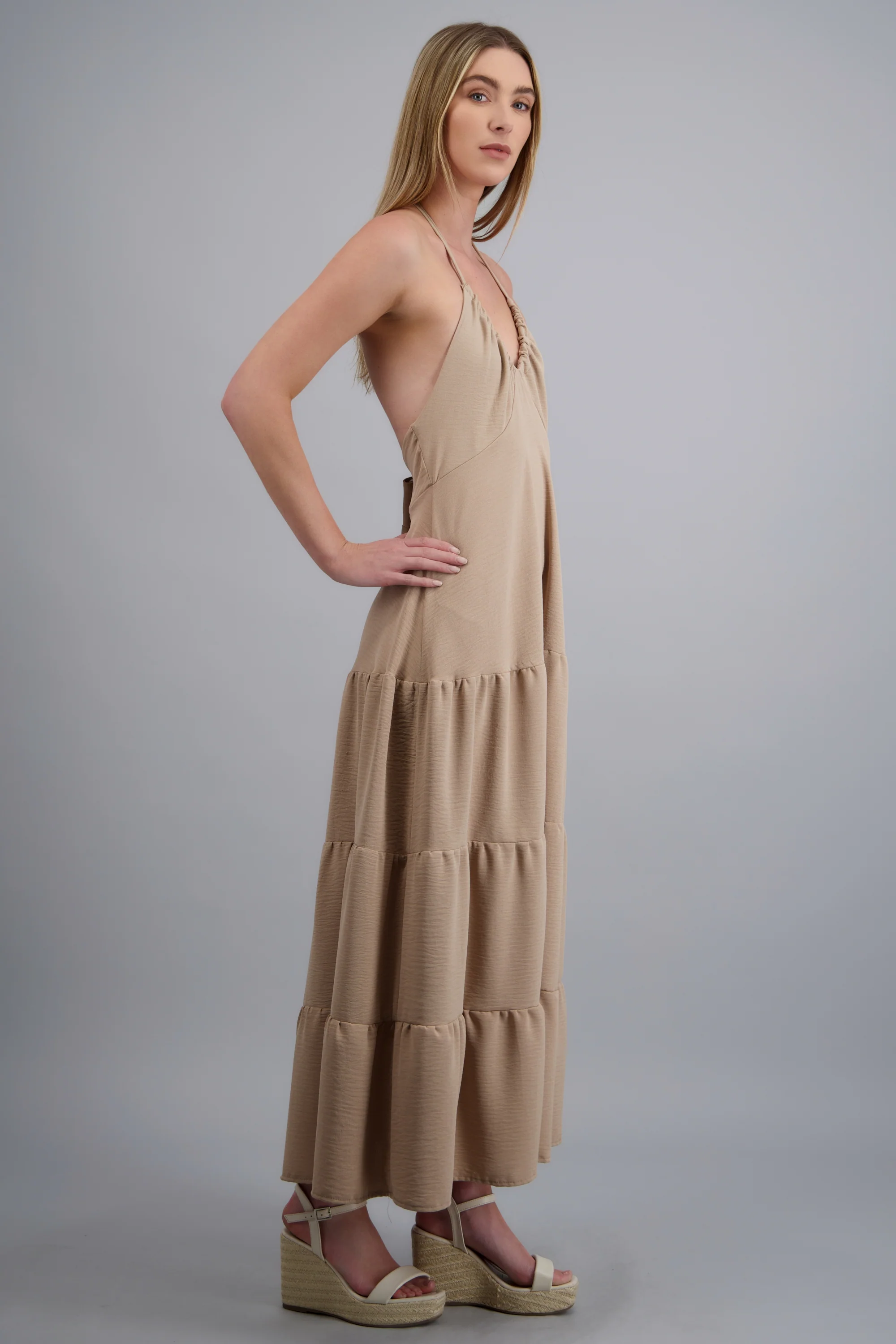 Vestido maxi halter - Image 2