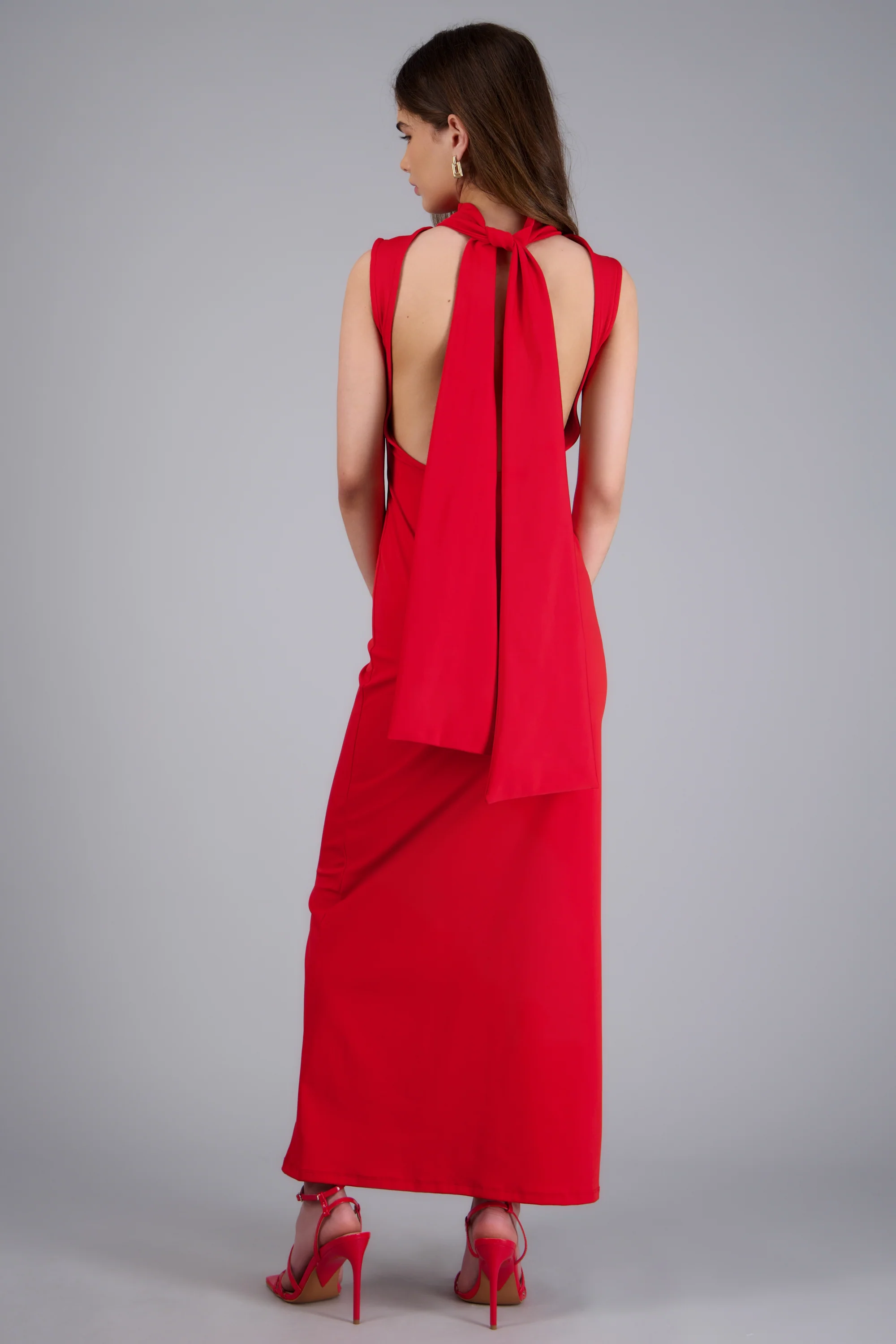 Vestido maxi halter - Image 4