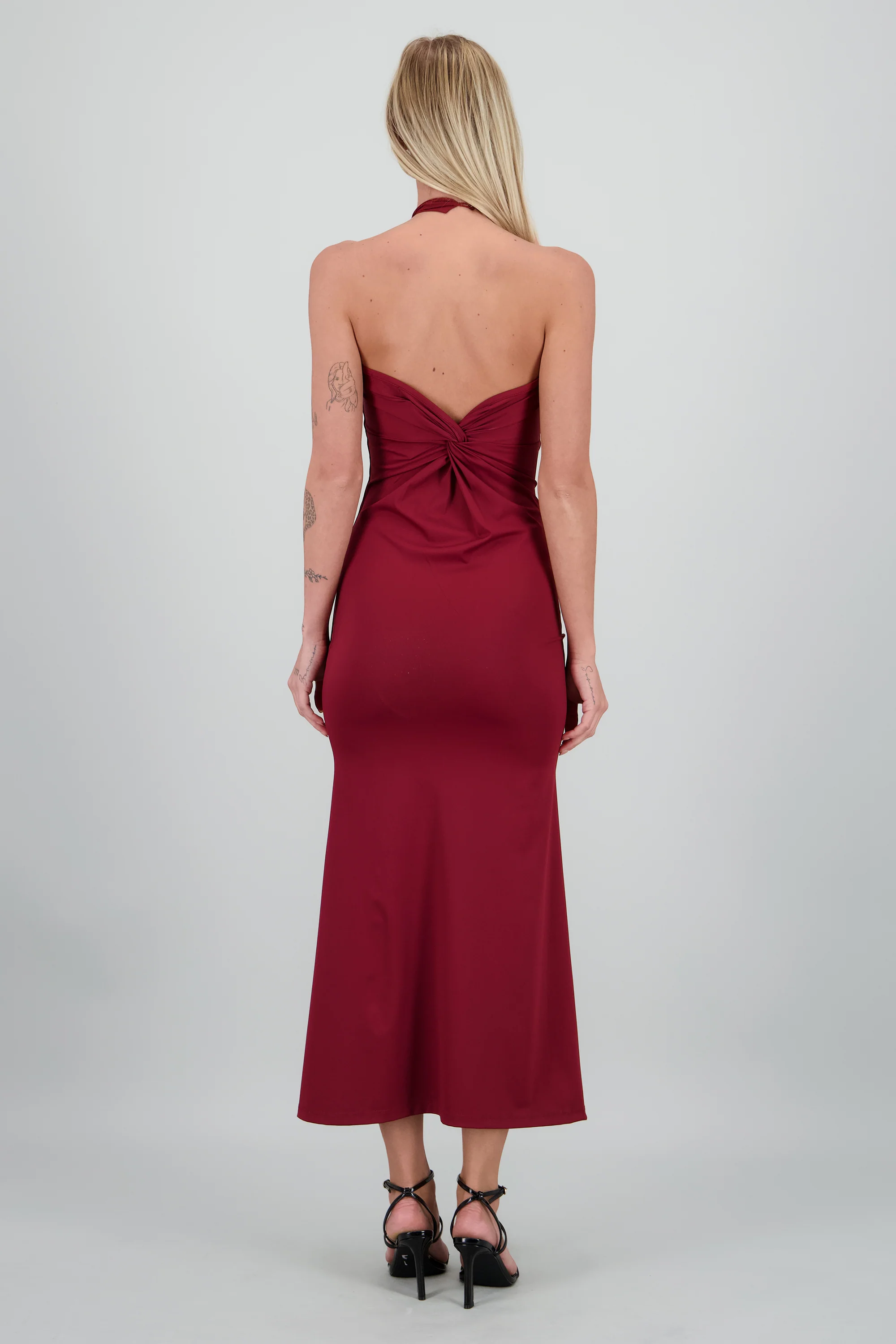 Vestido maxi halter nudo espalda - Image 4
