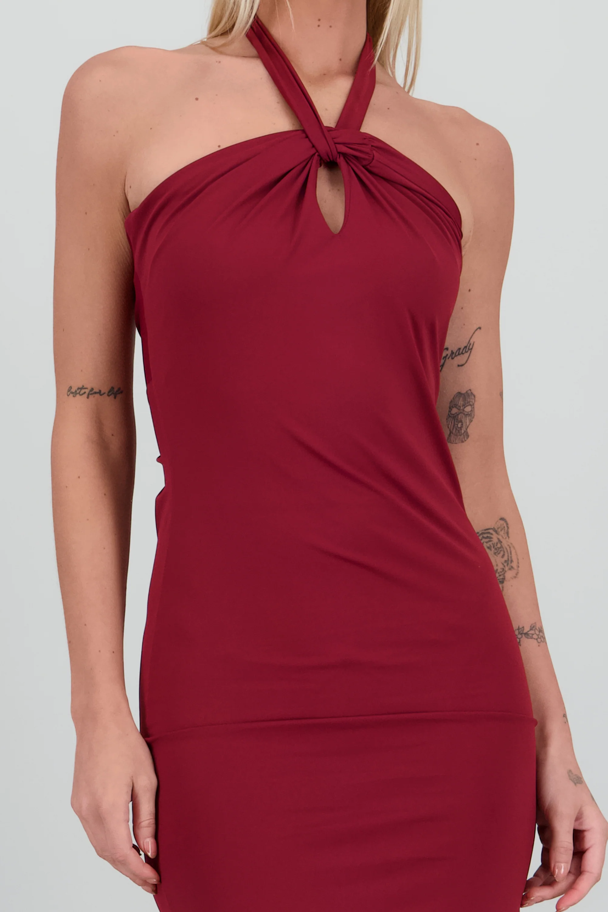 Vestido maxi halter nudo espalda - Image 5