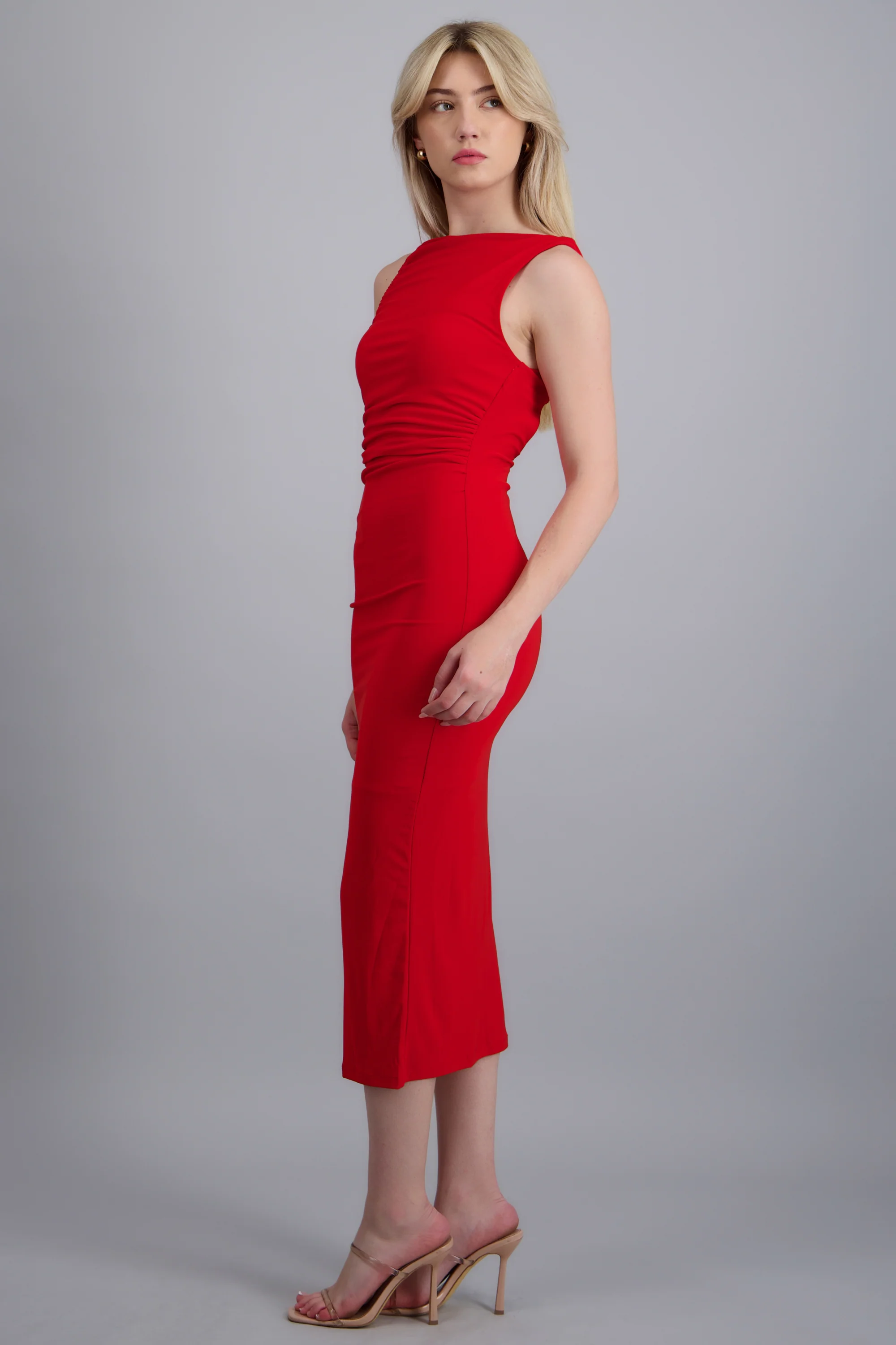 Vestido maxi liso espalda abierta - Image 3