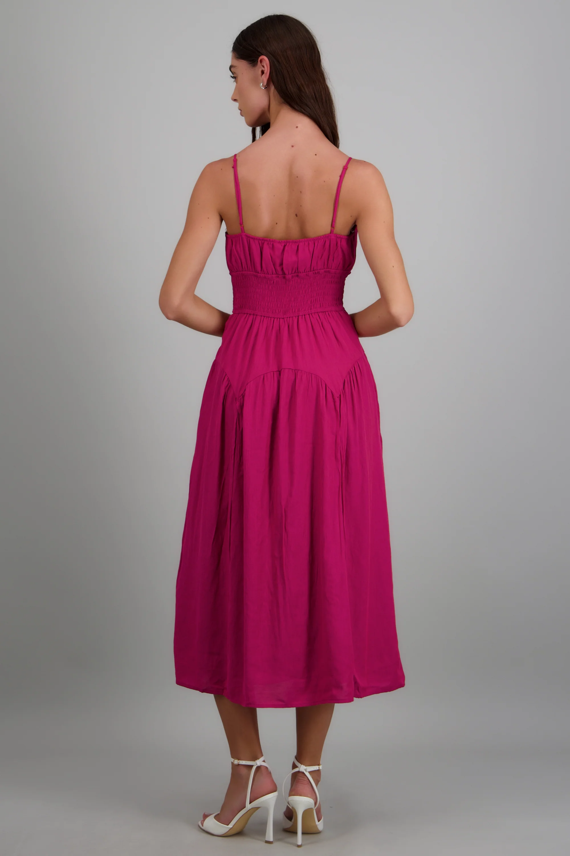 Vestido maxi liso tirantes - Image 4