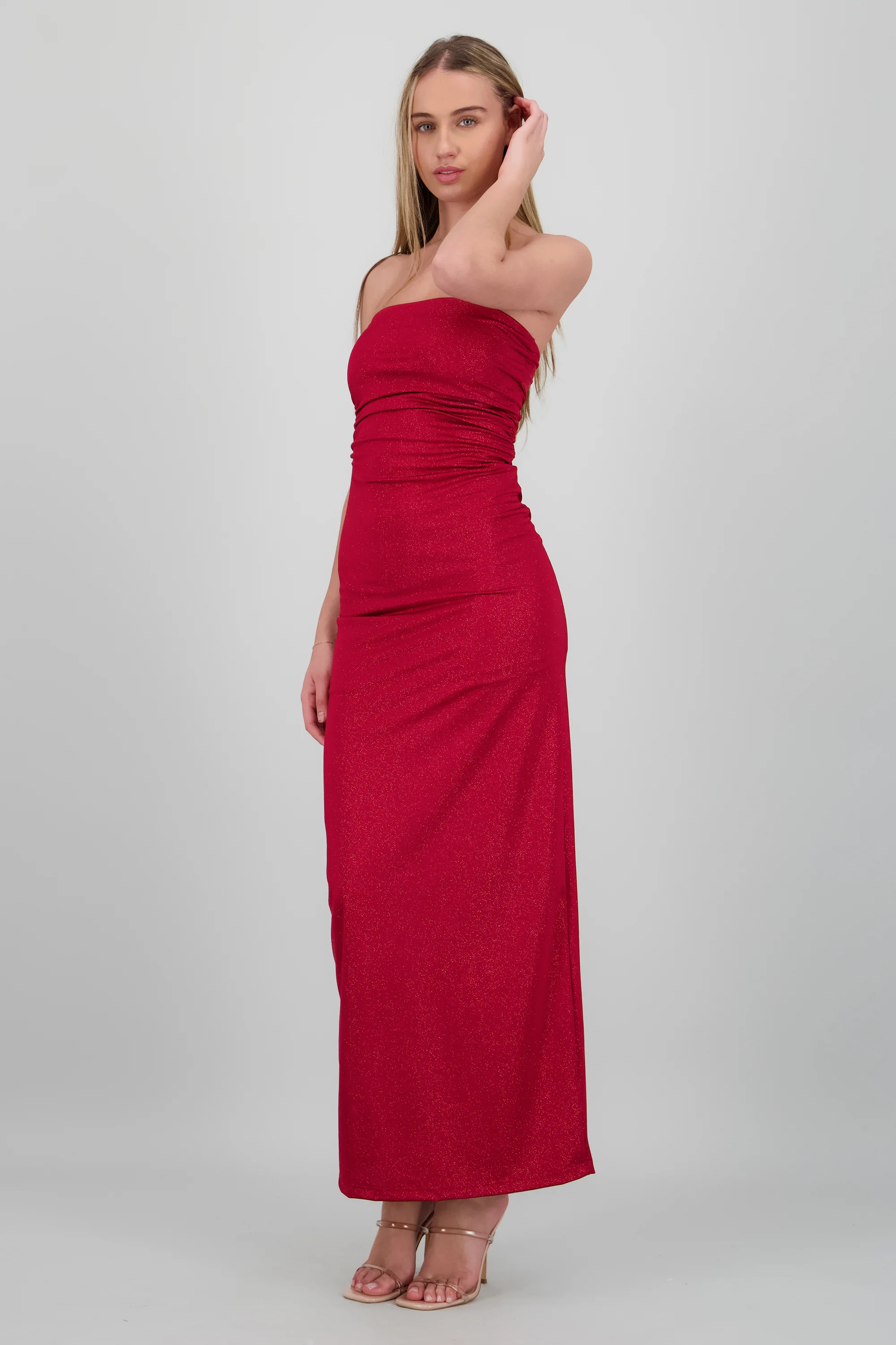 Vestido maxi plisado - Image 2