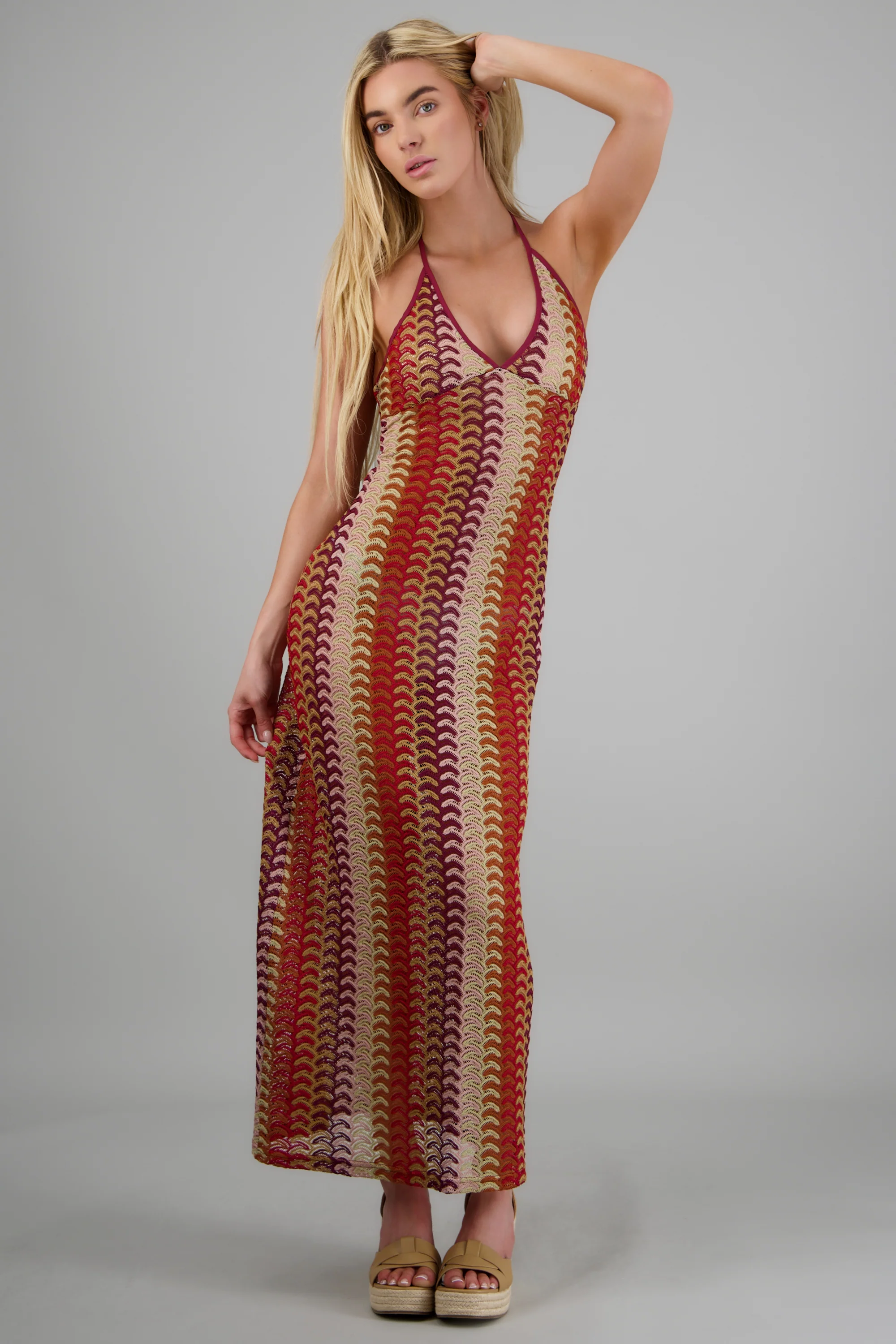 VESTIDO MAXI TEJIDO TEXTURA - Image 3