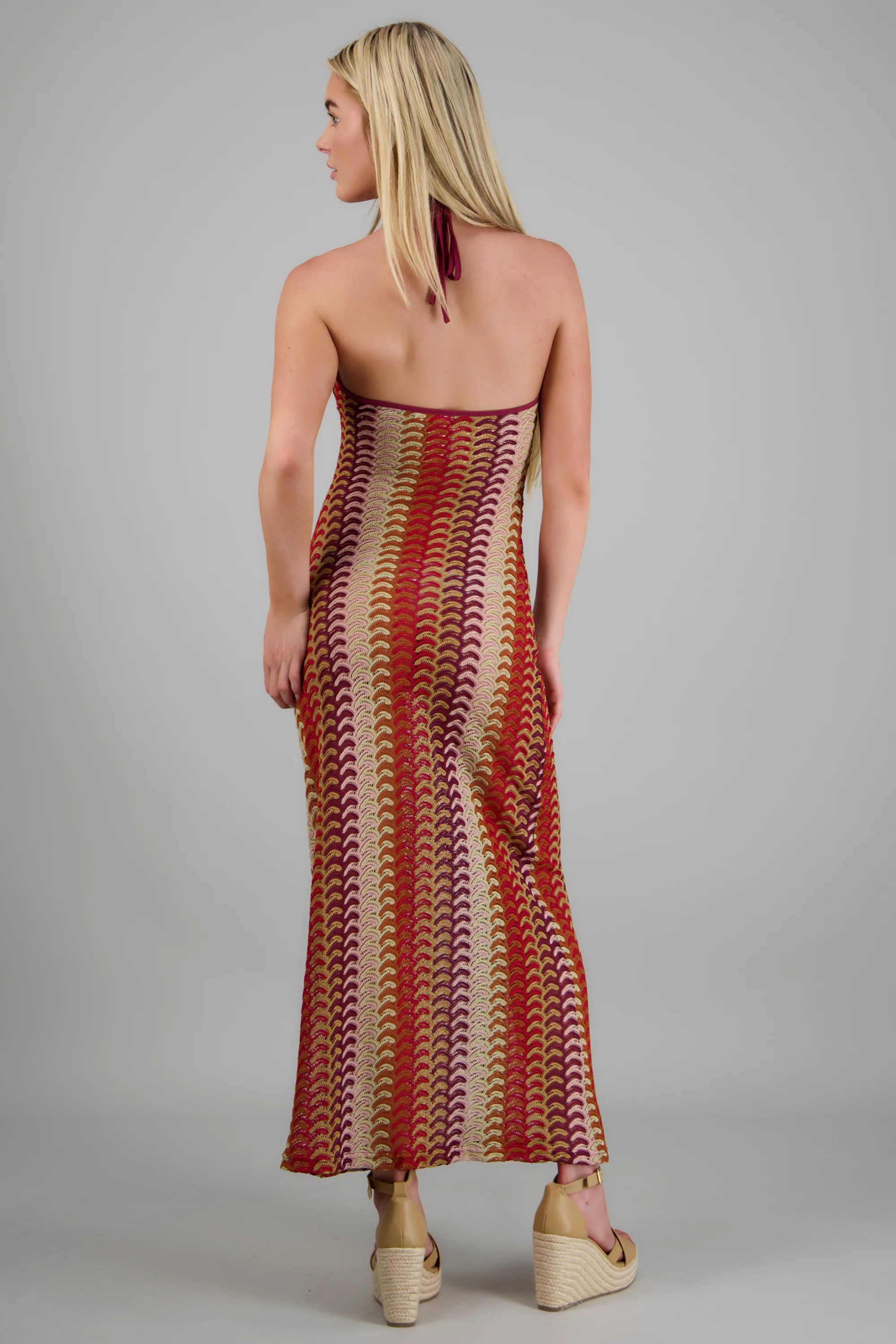 VESTIDO MAXI TEJIDO TEXTURA - Image 4