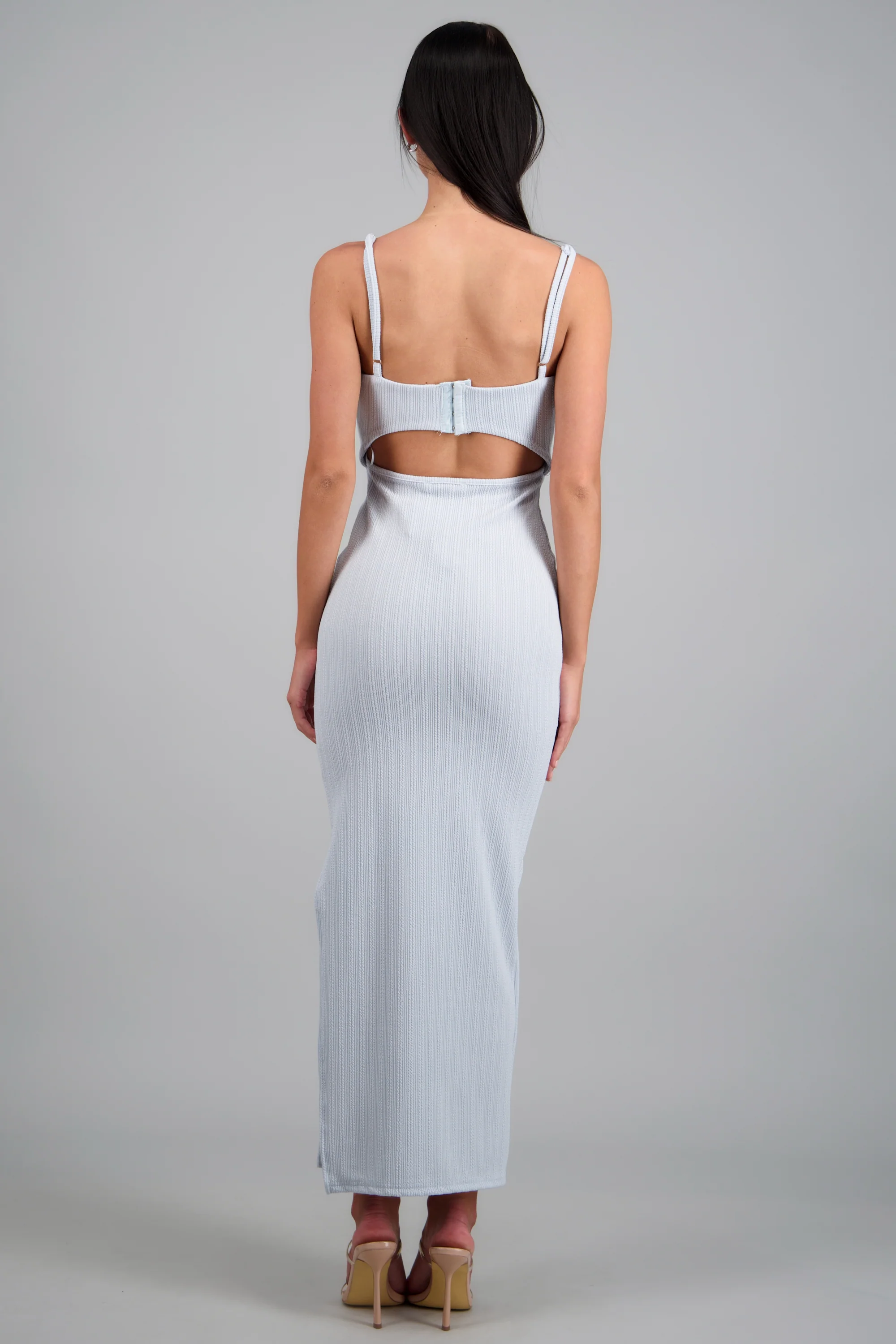 Vestido maxi copa textura - Image 4