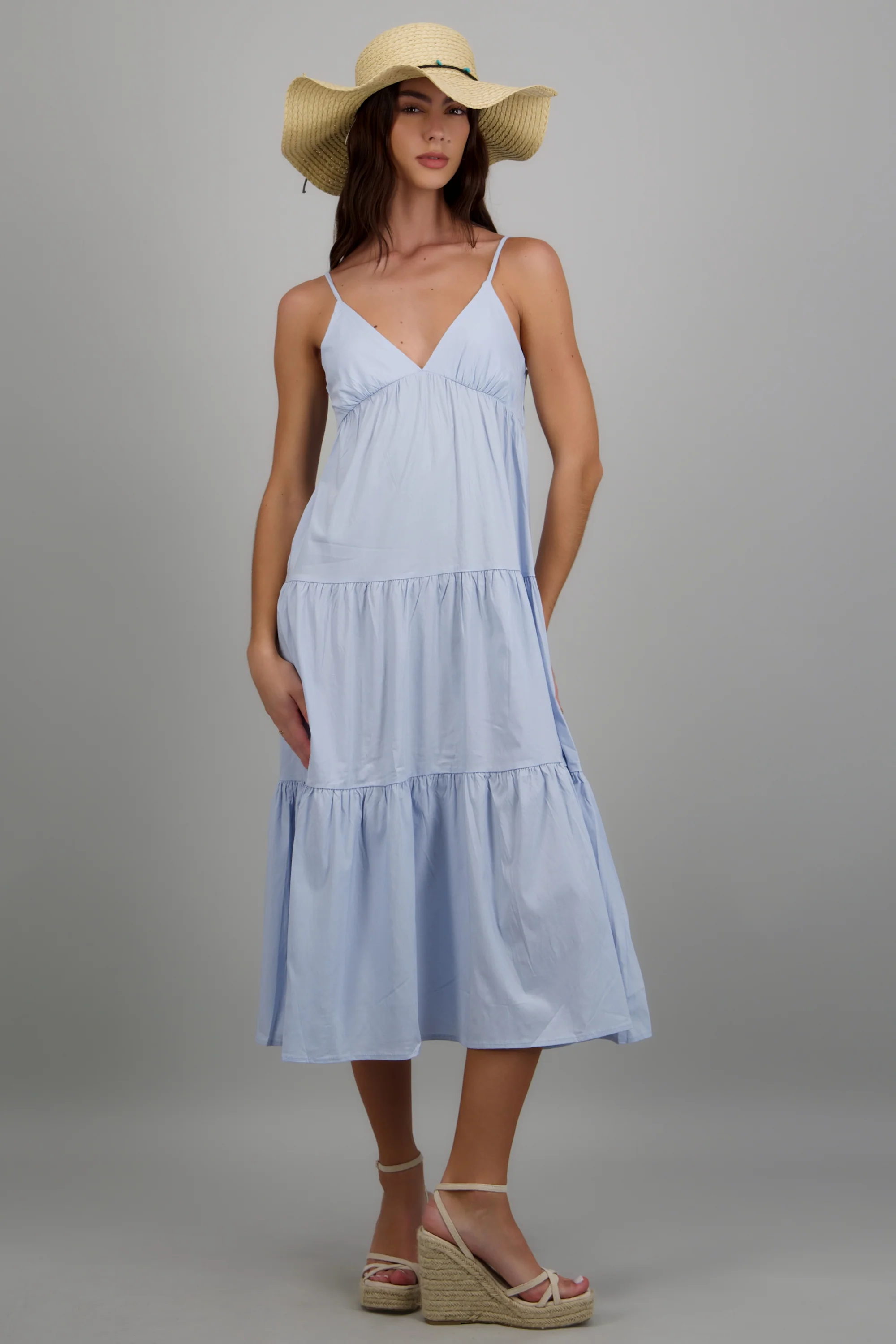 Vestido maxi tirantes
