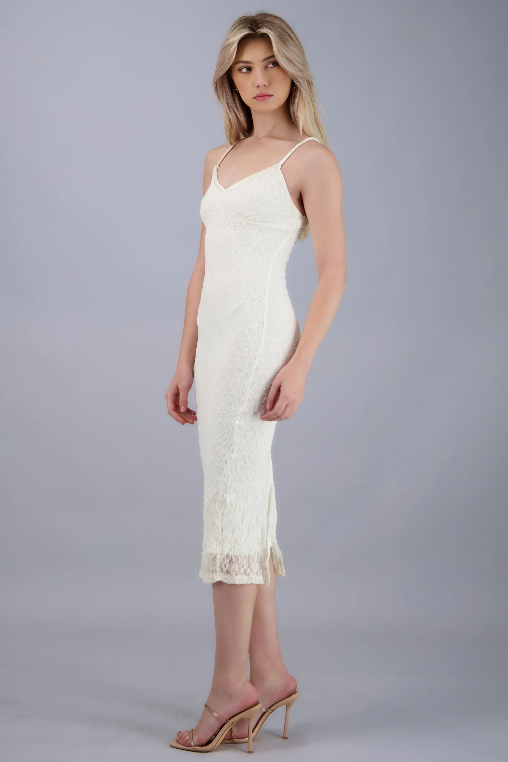 VESTIDO MAXI TIRANTES DET ESCOTE - Image 3