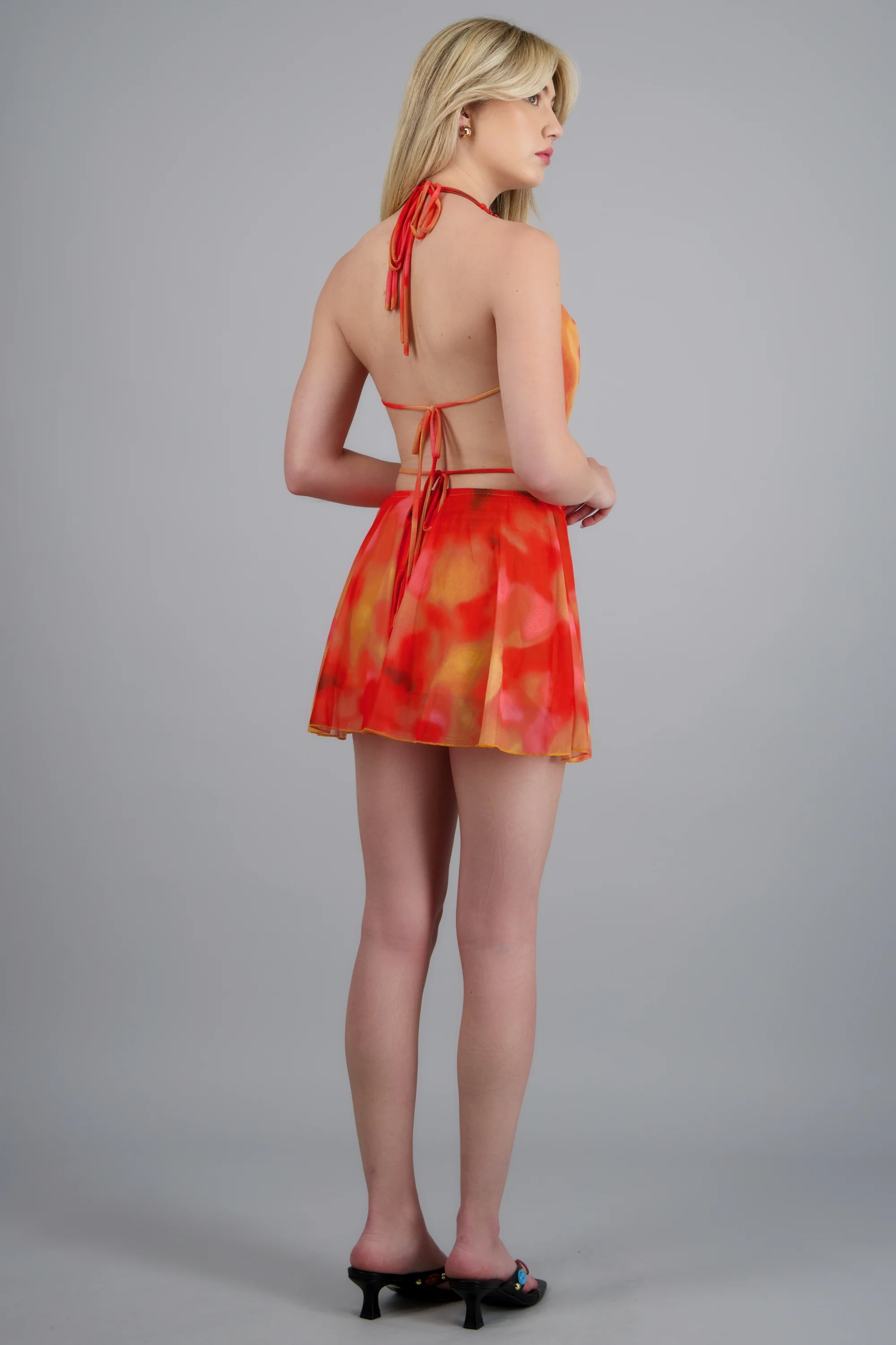 Vestido mesh detalle cuentas - Image 6