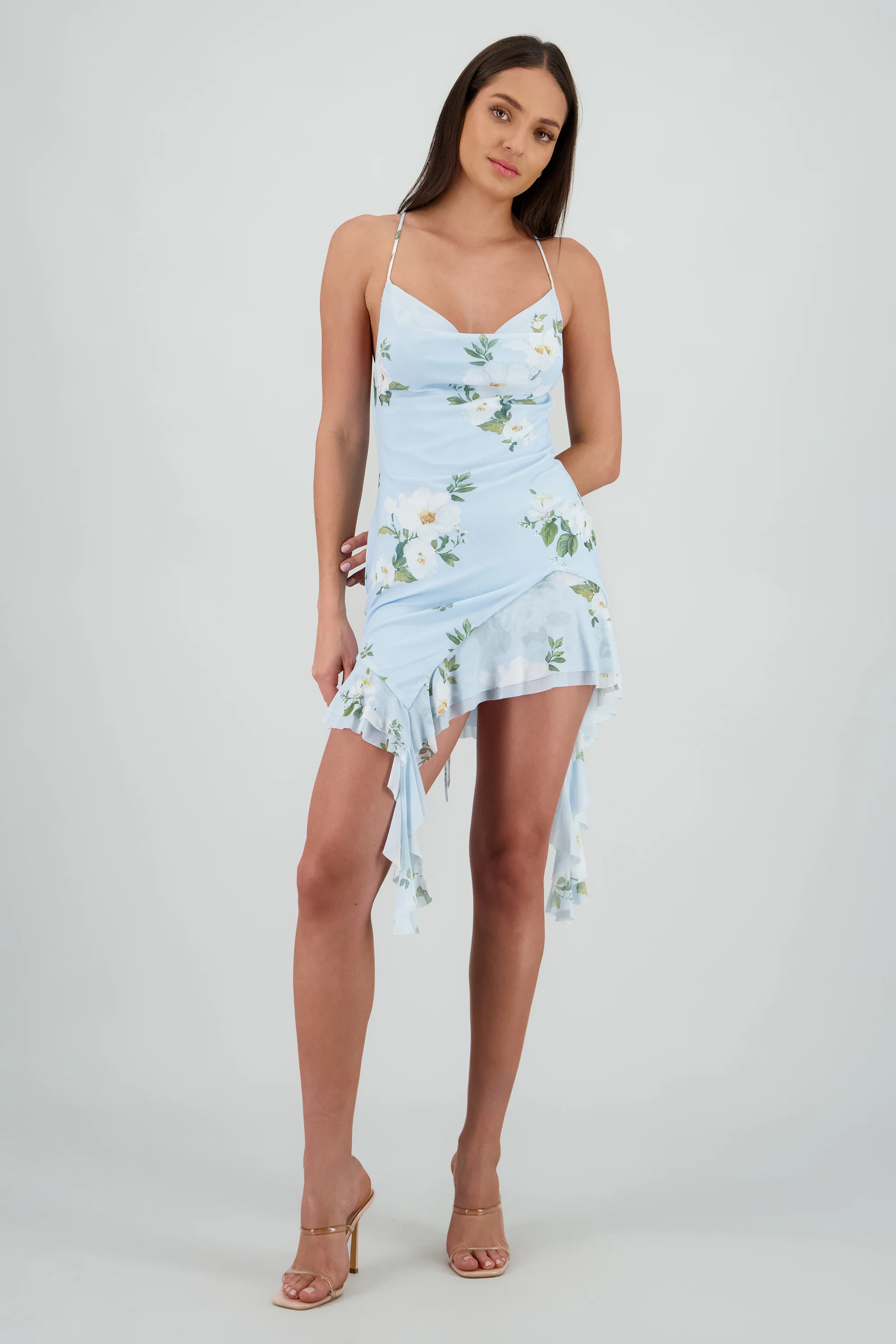 Vestido mesh estampado - Image 2