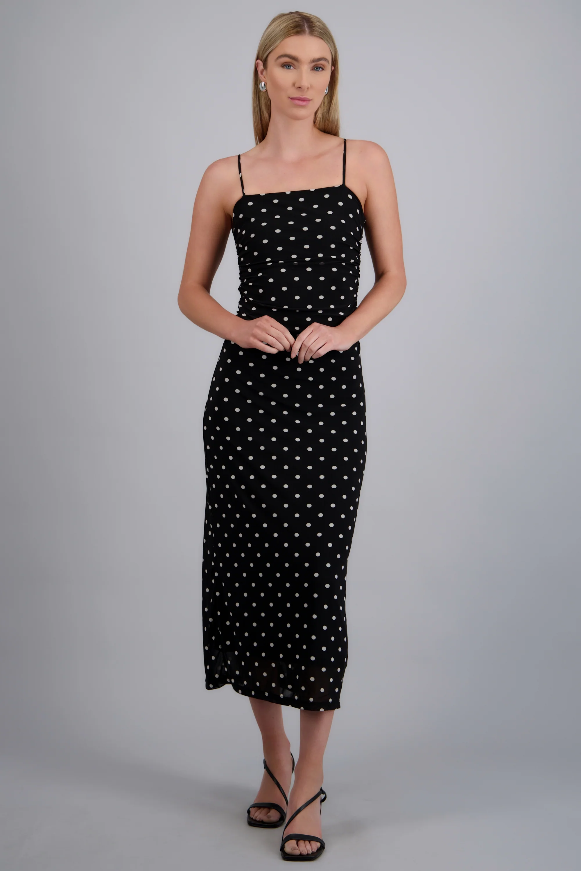 Vestido mesh polka dots - Image 3