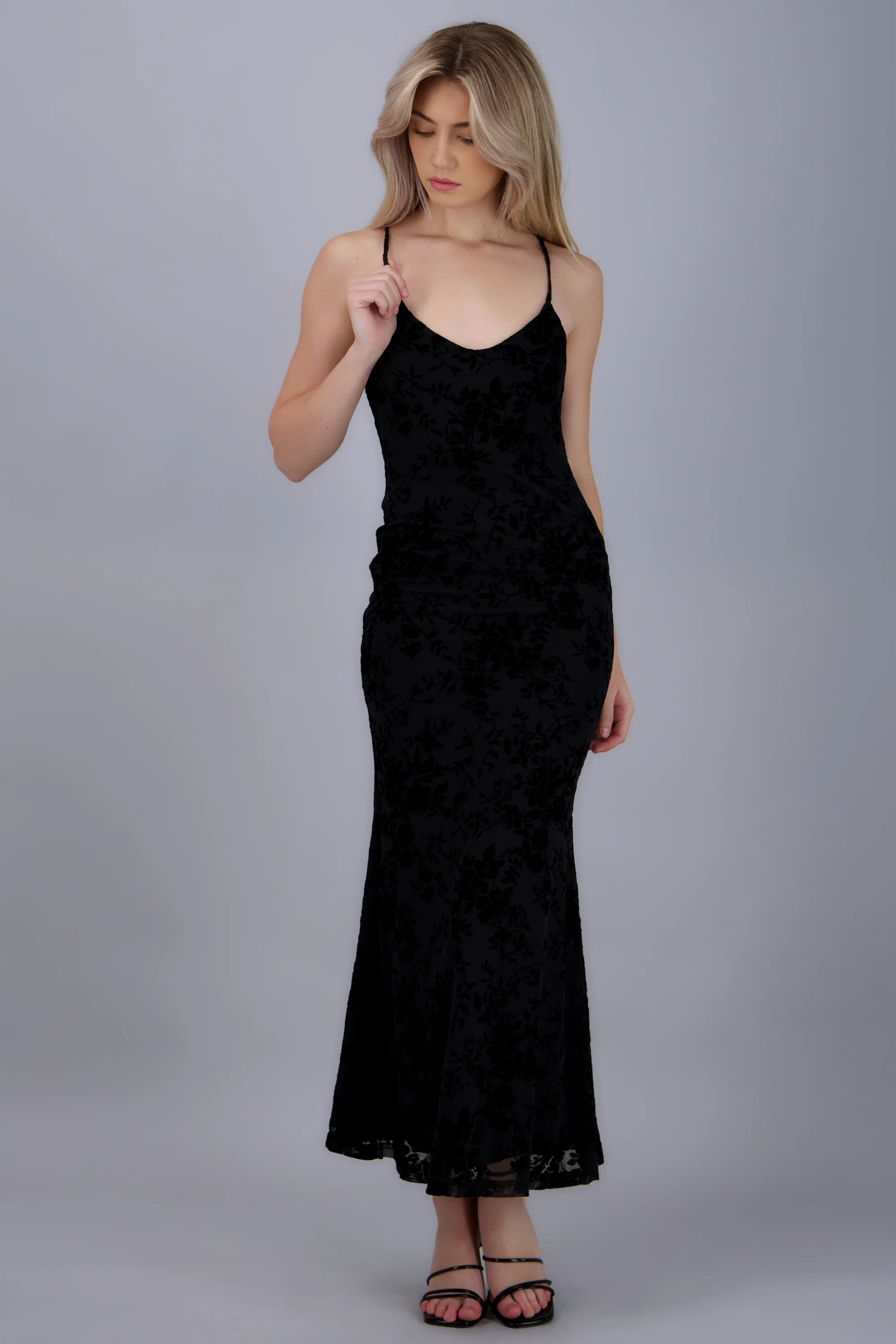 Vestido mesh tirantes - Image 3