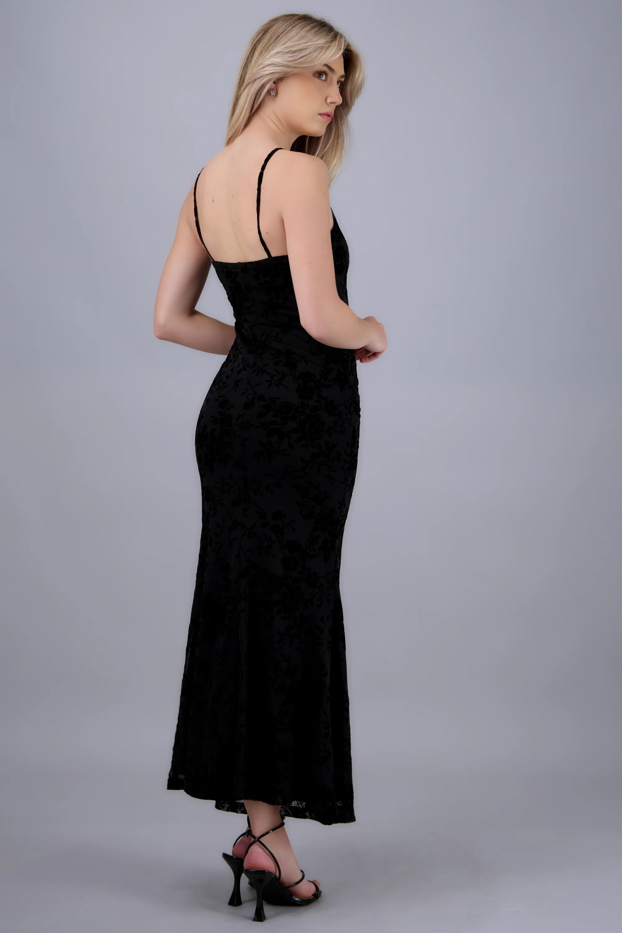 Vestido mesh tirantes - Image 4