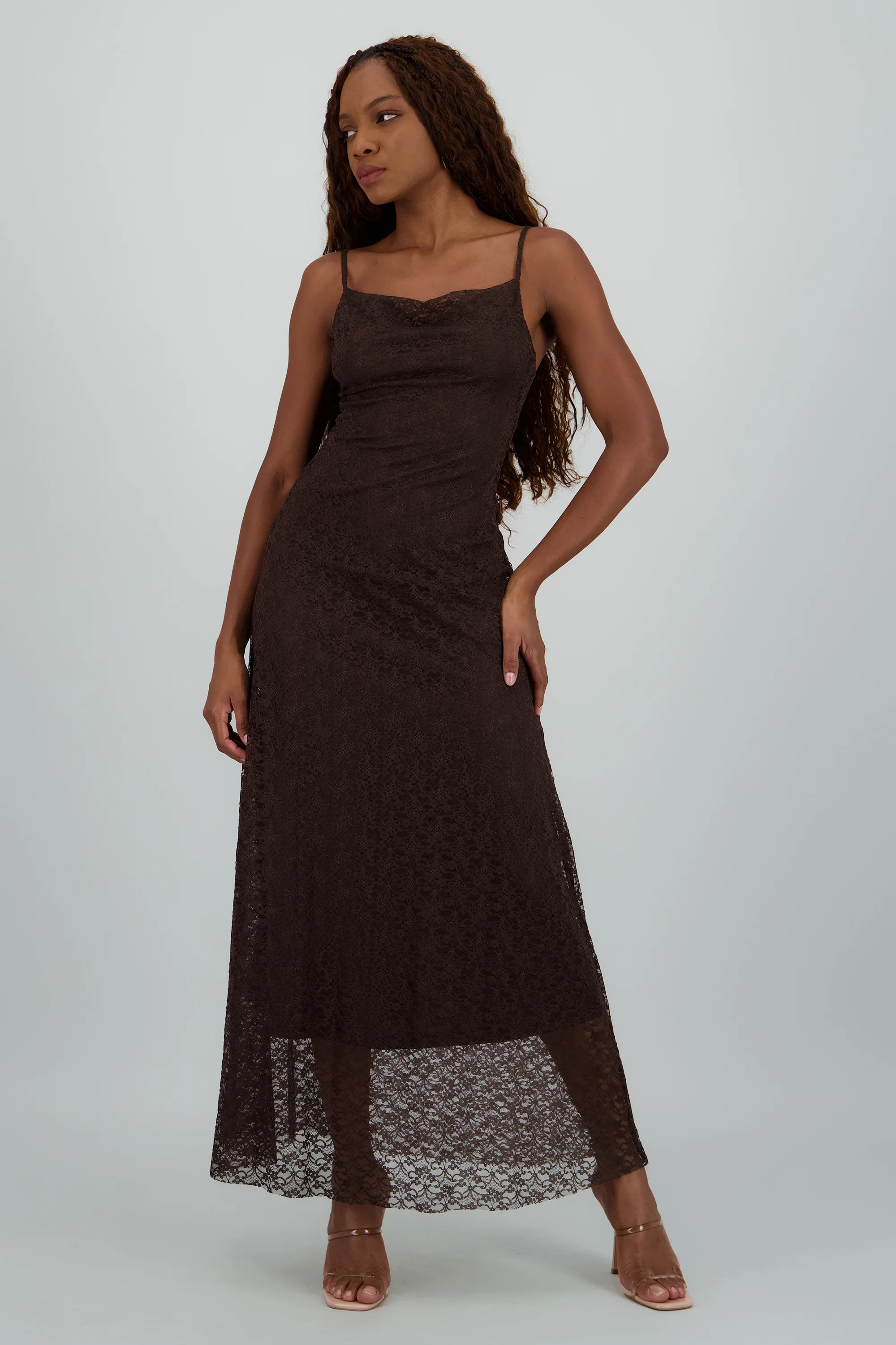 Vestido midi encaje - Image 2