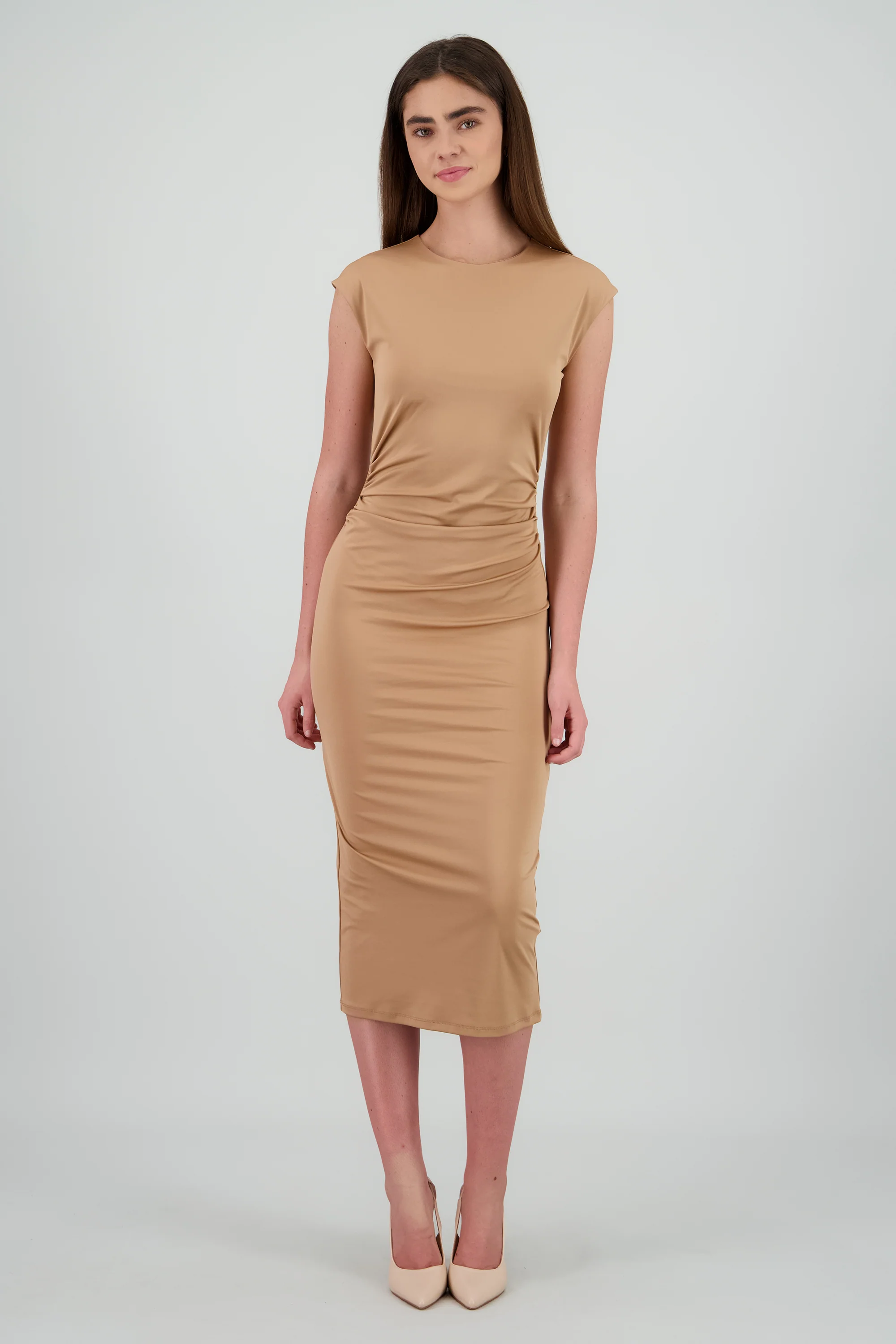 Vestido midi escote espalda - Image 2