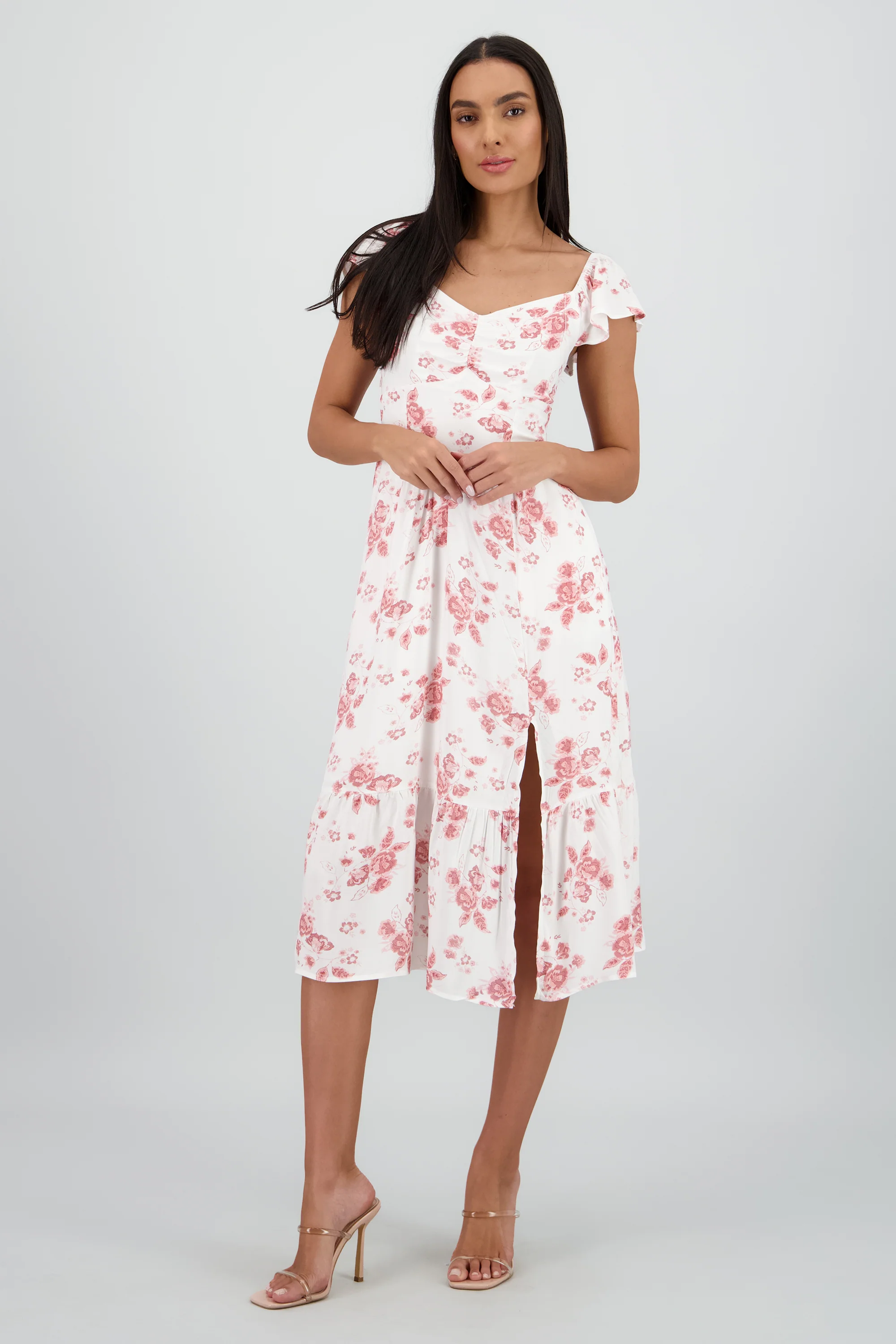 Vestido midi flores - Image 2