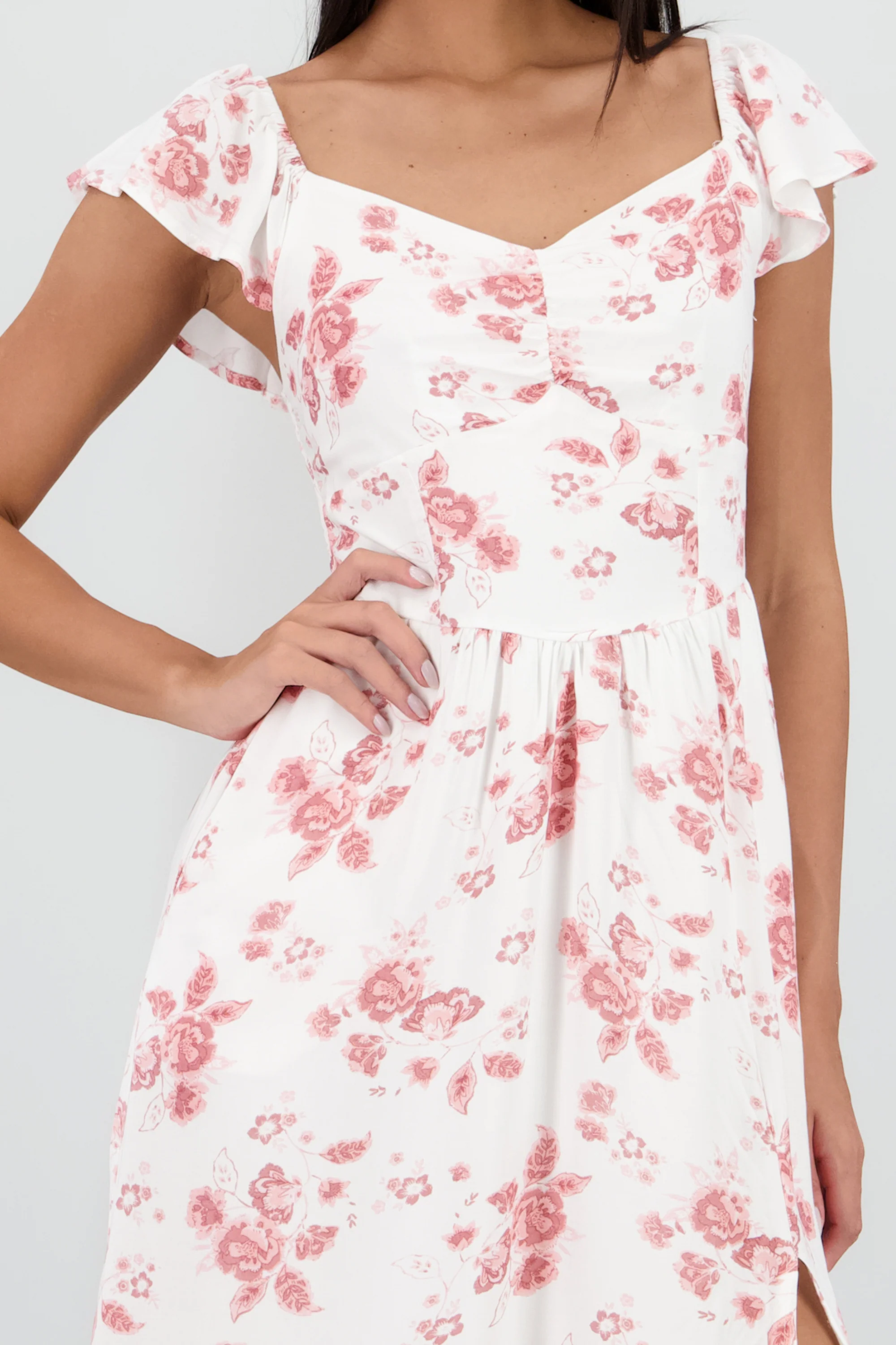 Vestido midi flores - Image 5