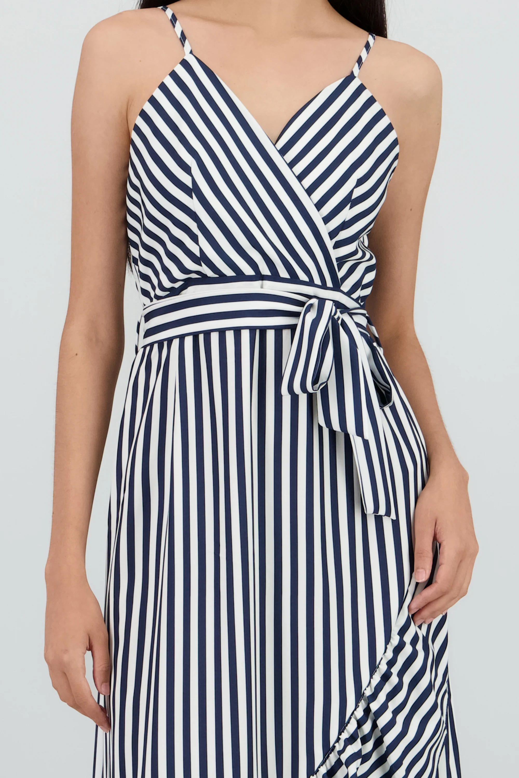 Vestido midi olanes rayas - Image 5