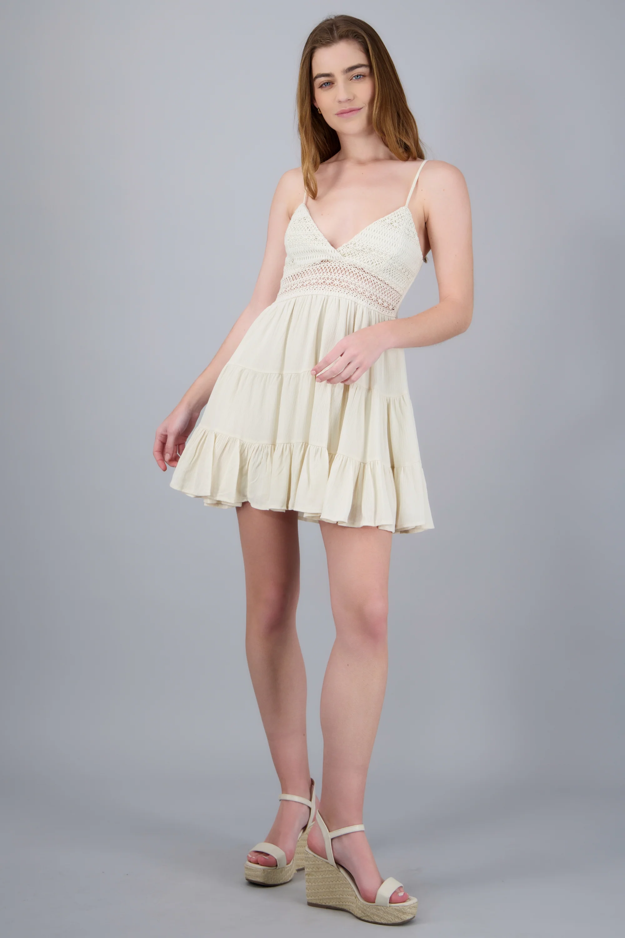Vestido mini con crochet - Image 2