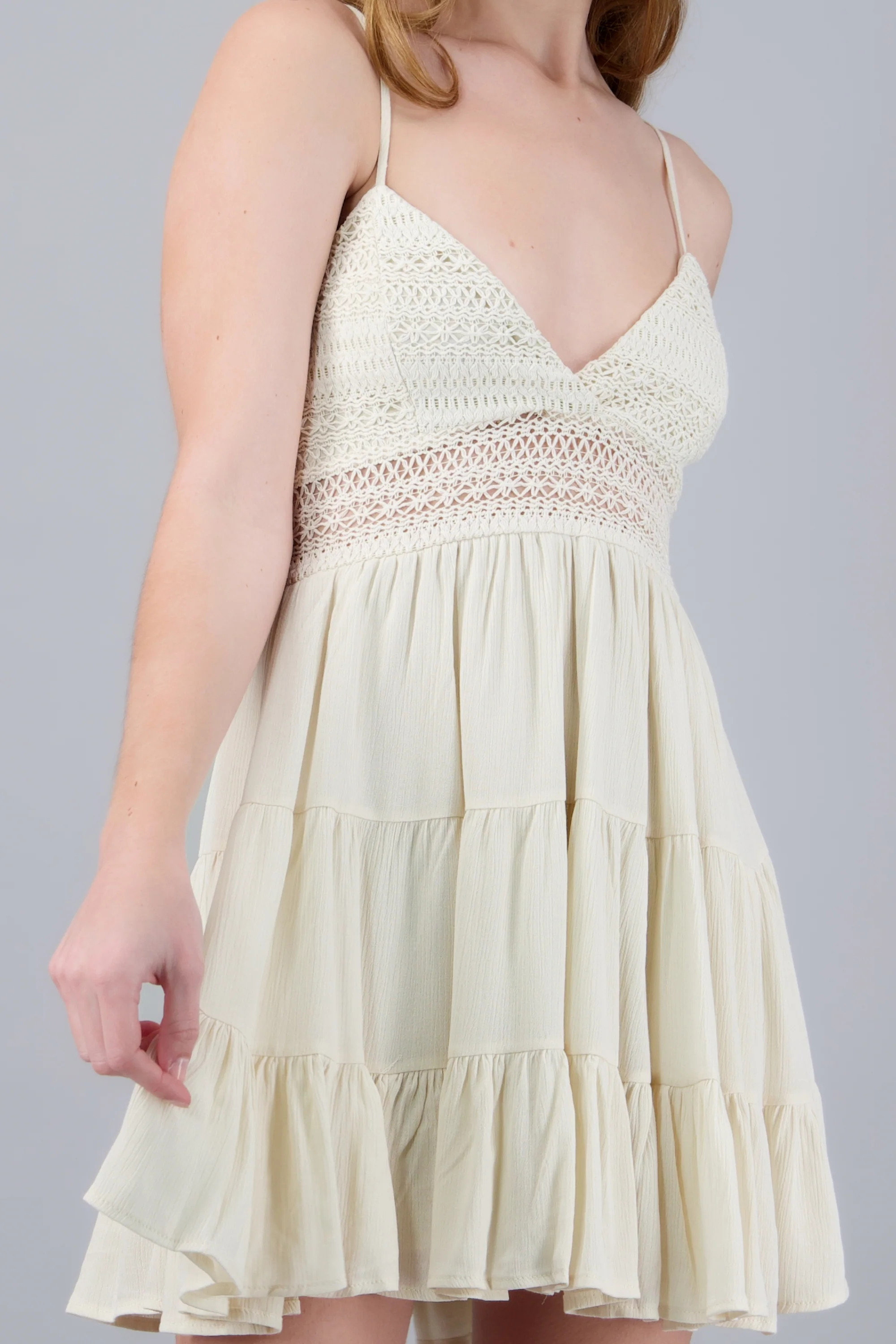 Vestido mini con crochet - Image 5