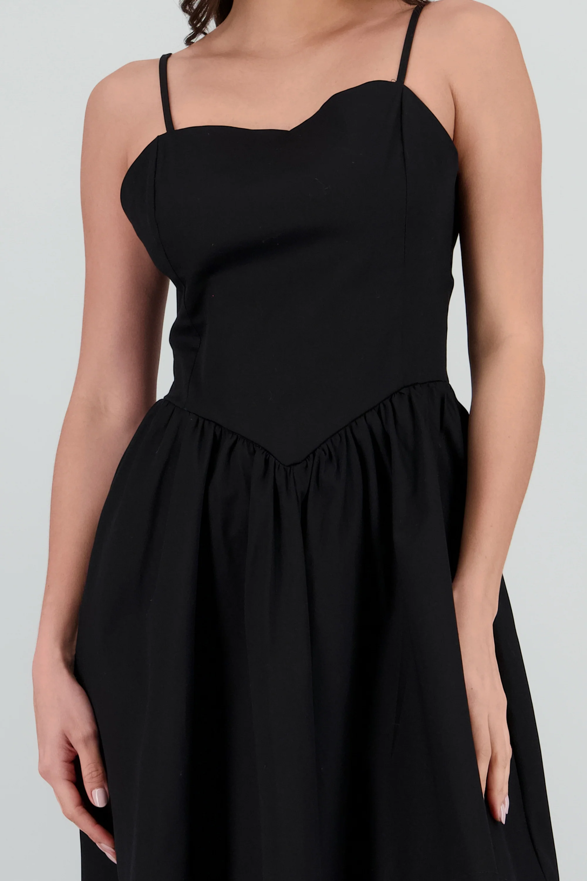 Vestido mini corte corset - Image 5