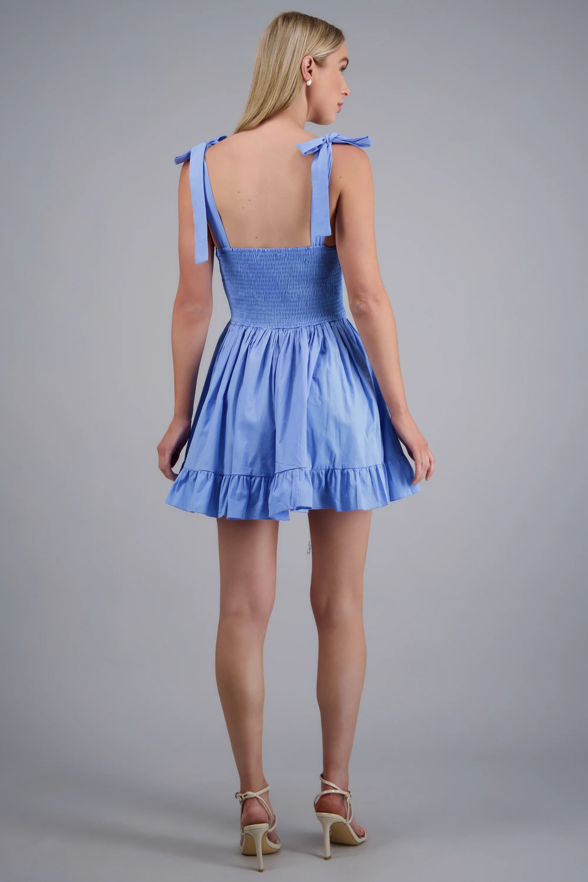 Vestido mini detalle botones - Image 4