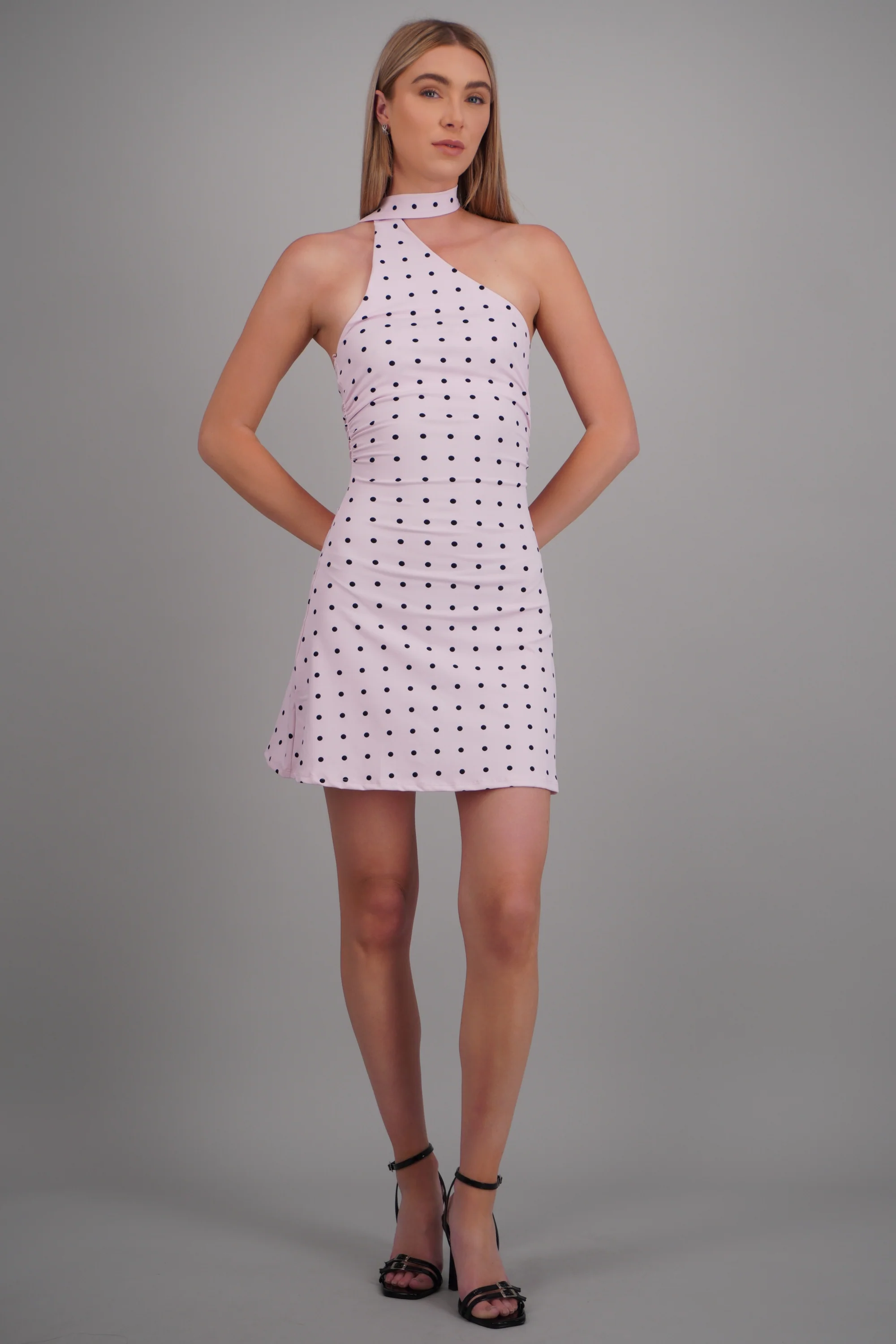 Vestido mini detalle bufanda - Image 2