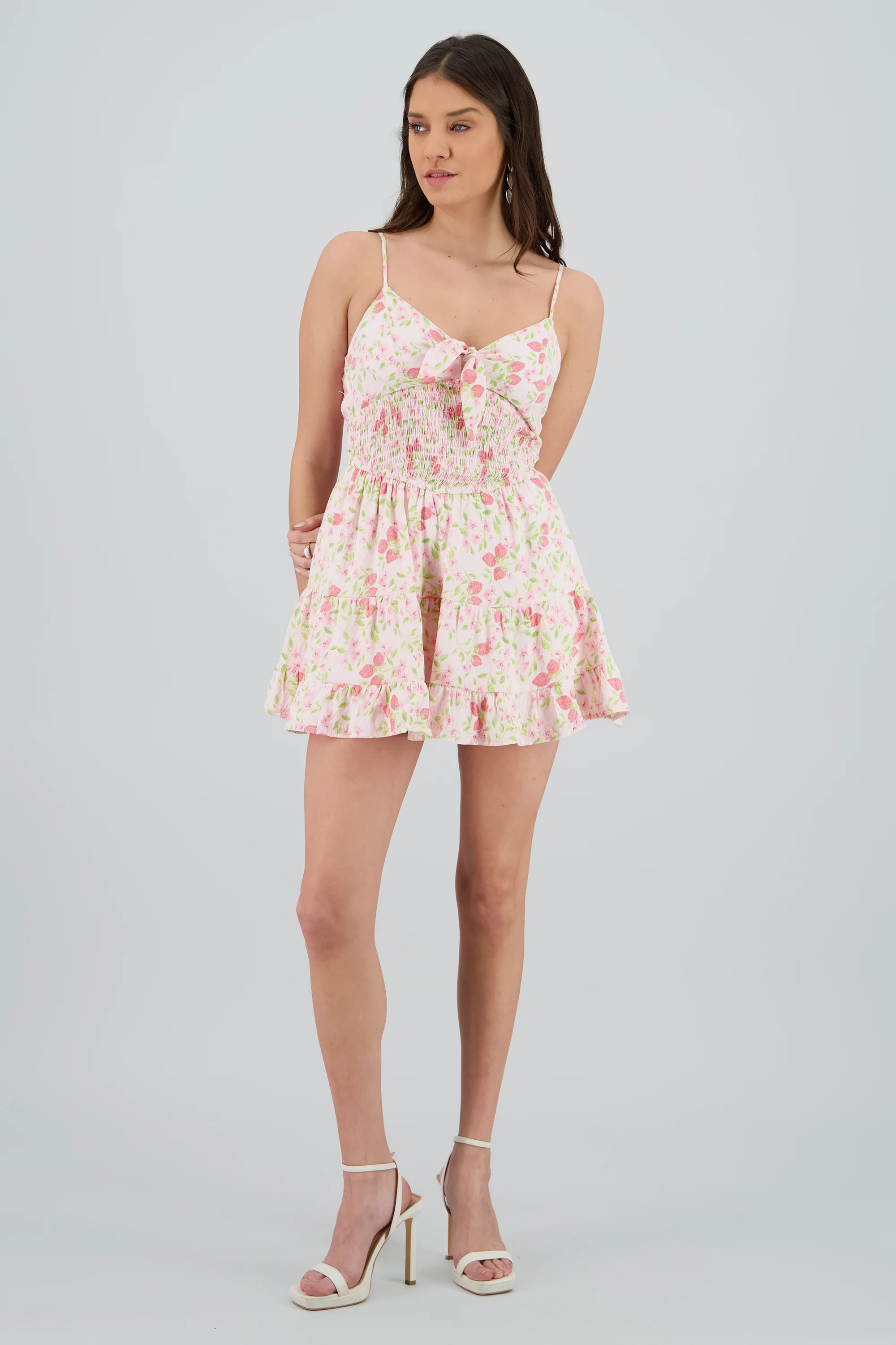 Vestido mini estampado fresas - Image 2