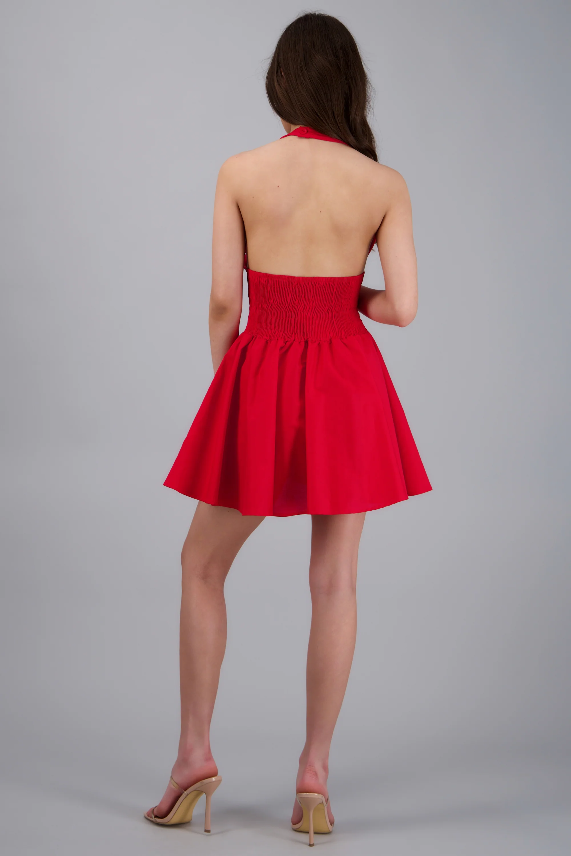 Vestido mini halter - Image 4