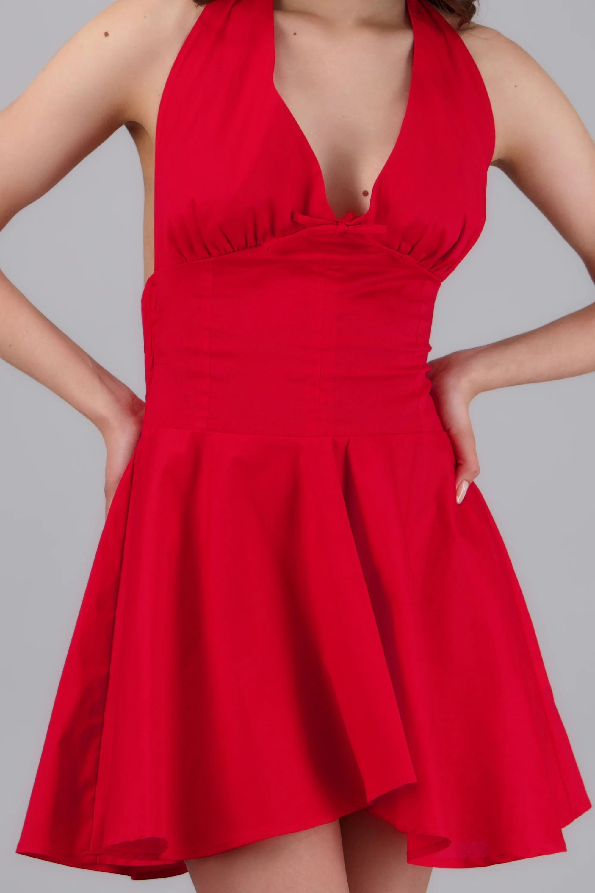 Vestido mini halter - Image 5