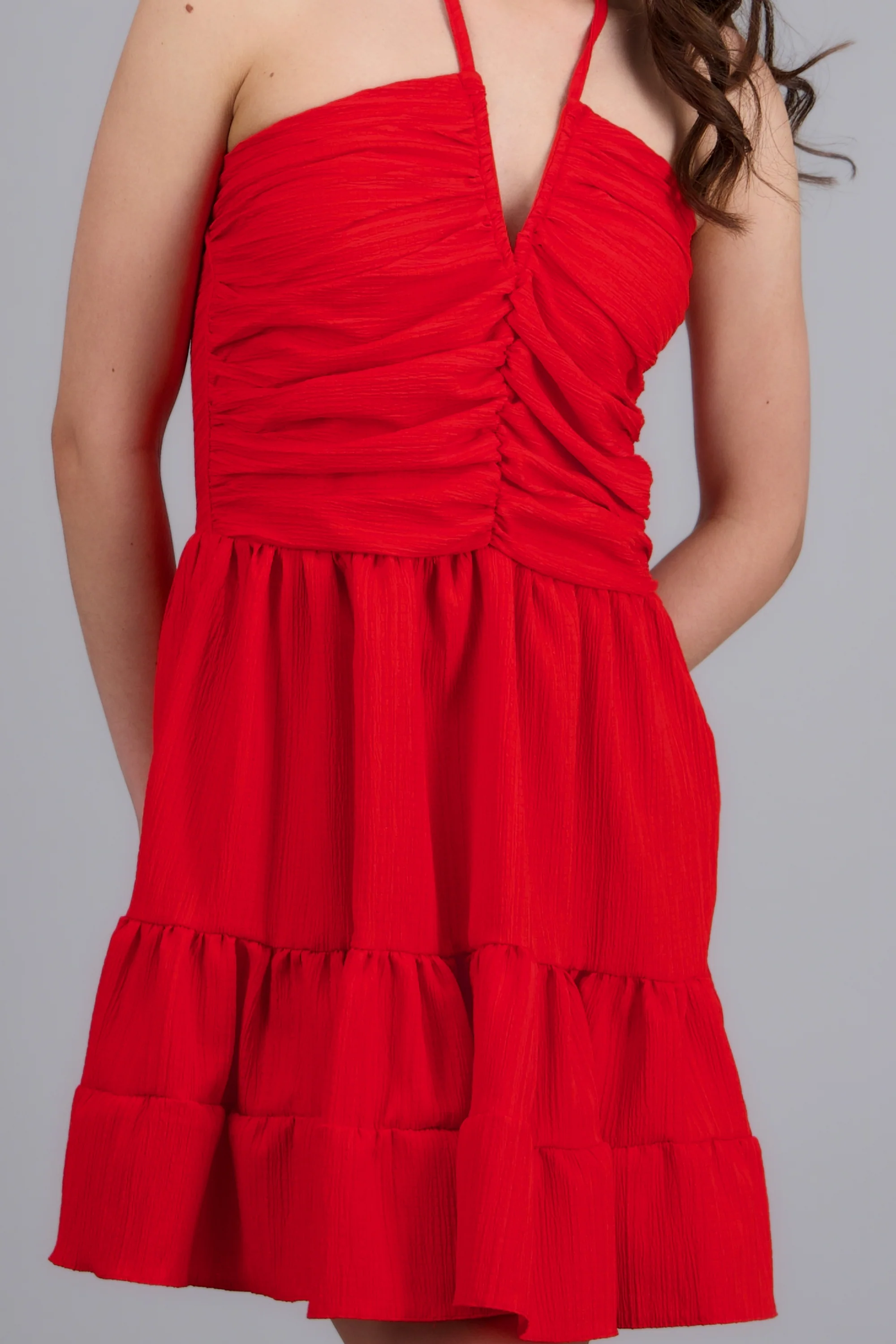 Vestido mini halter olanes - Image 5