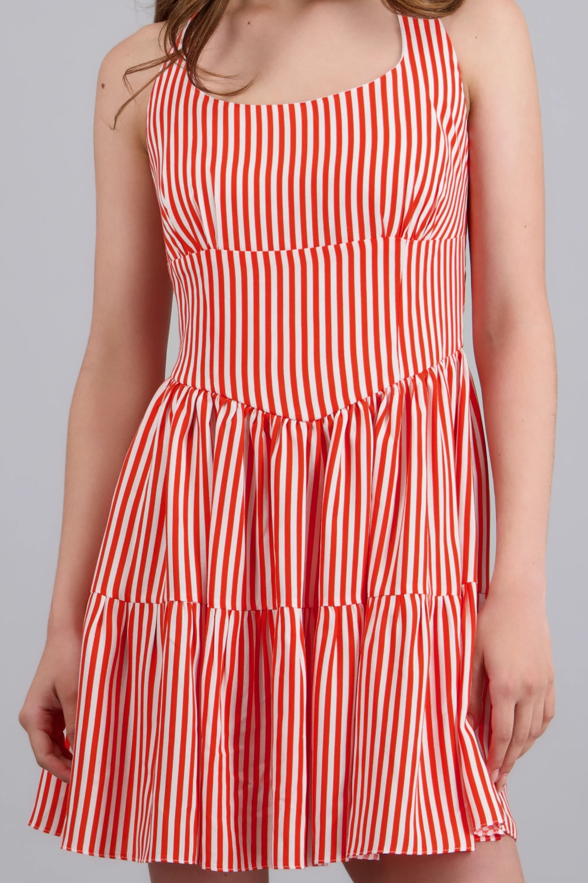 Vestido mini rayado - Image 5