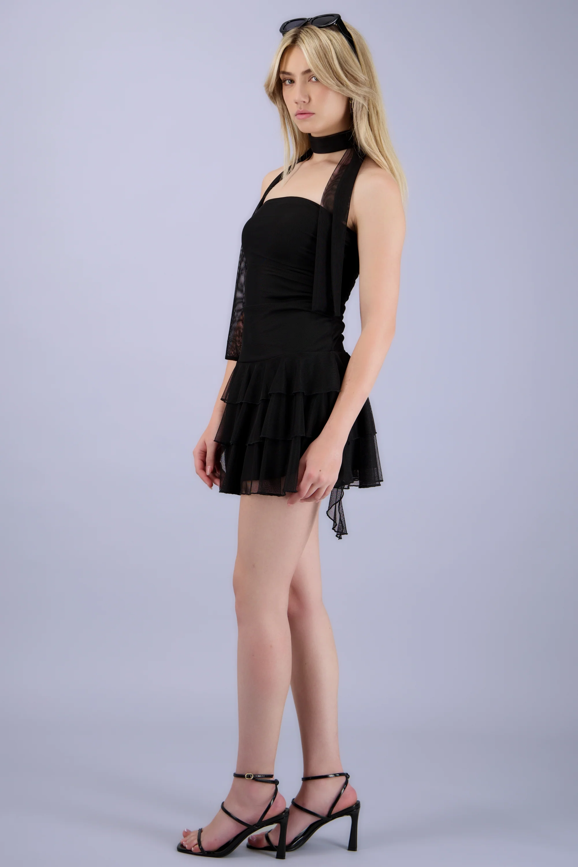Vestido mini strapples - Image 3