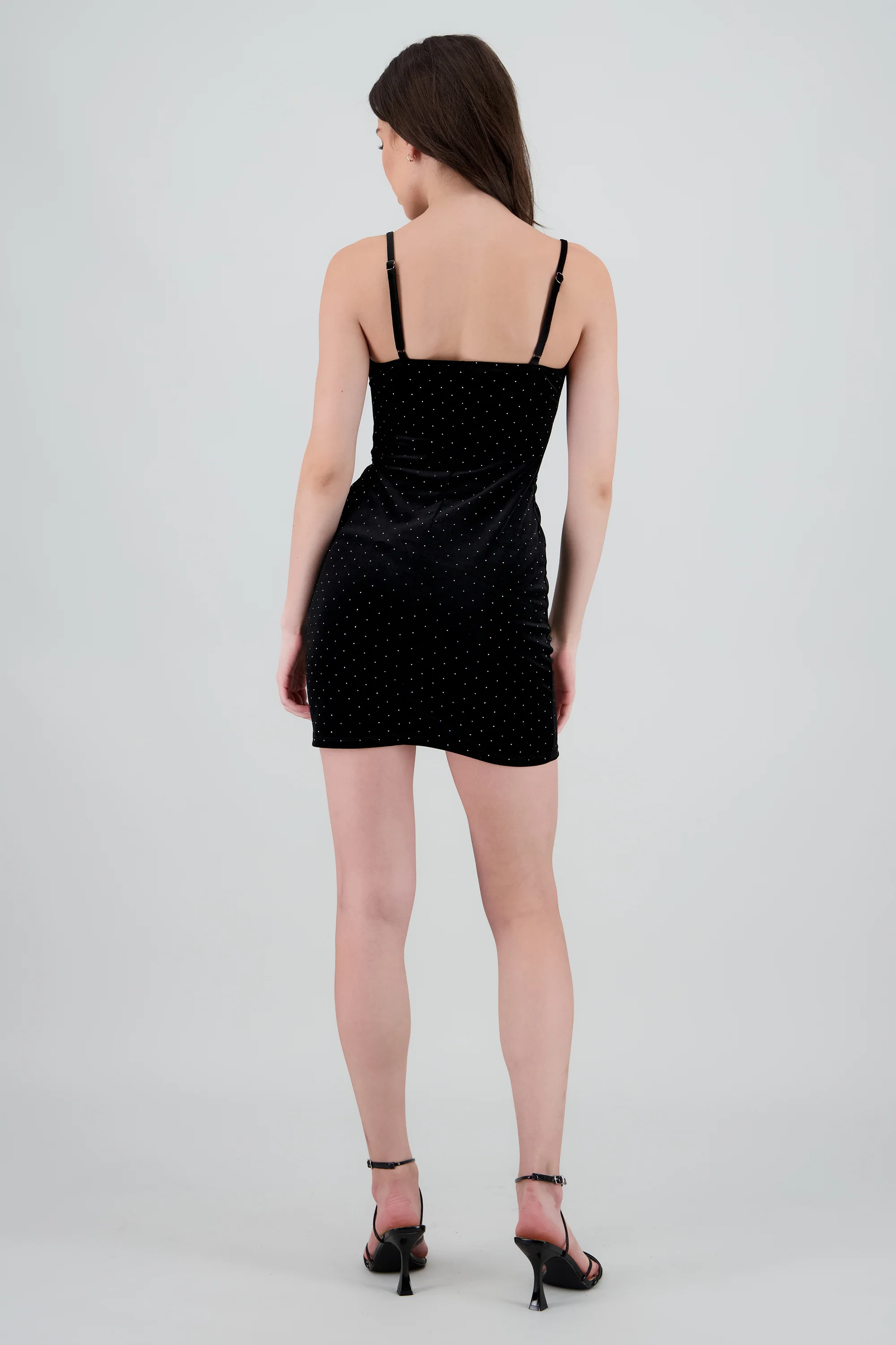 Vestido mini velvet brillos - Image 4