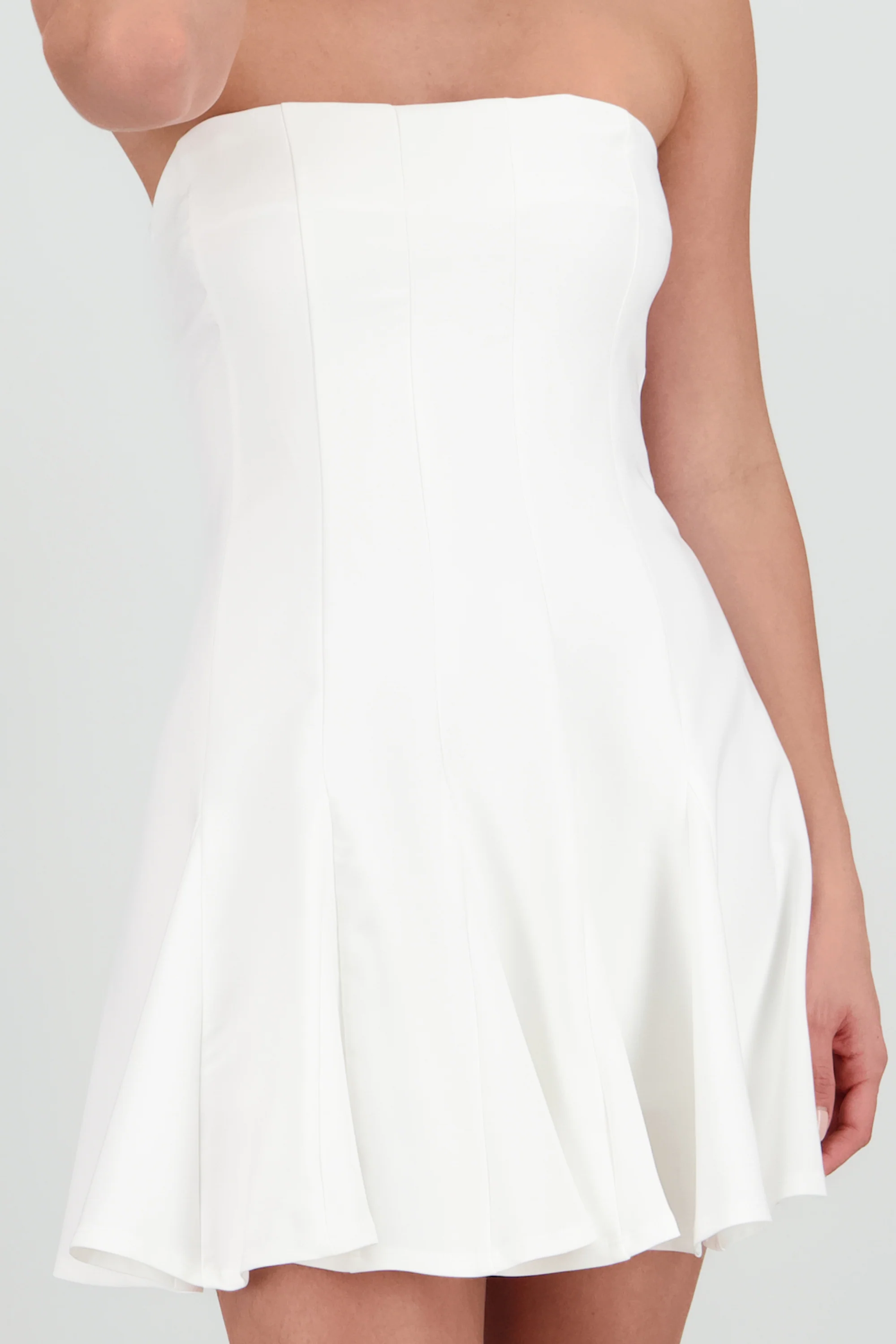 Vestido off shoulder tablas - Image 5