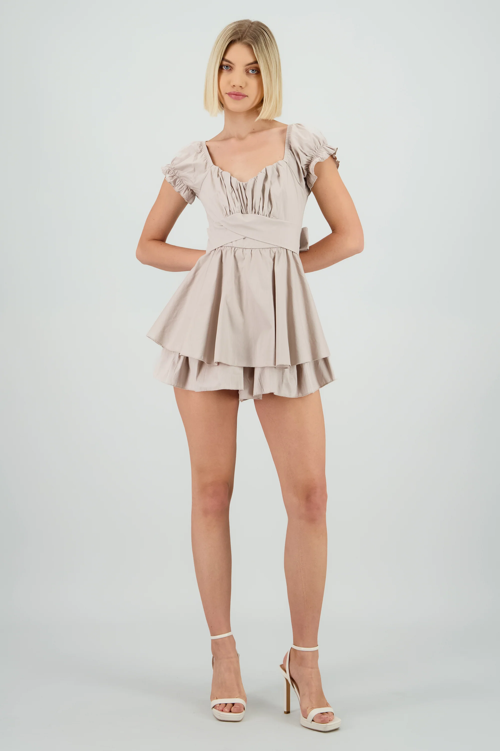 Vestido olanes manga corta - Image 2