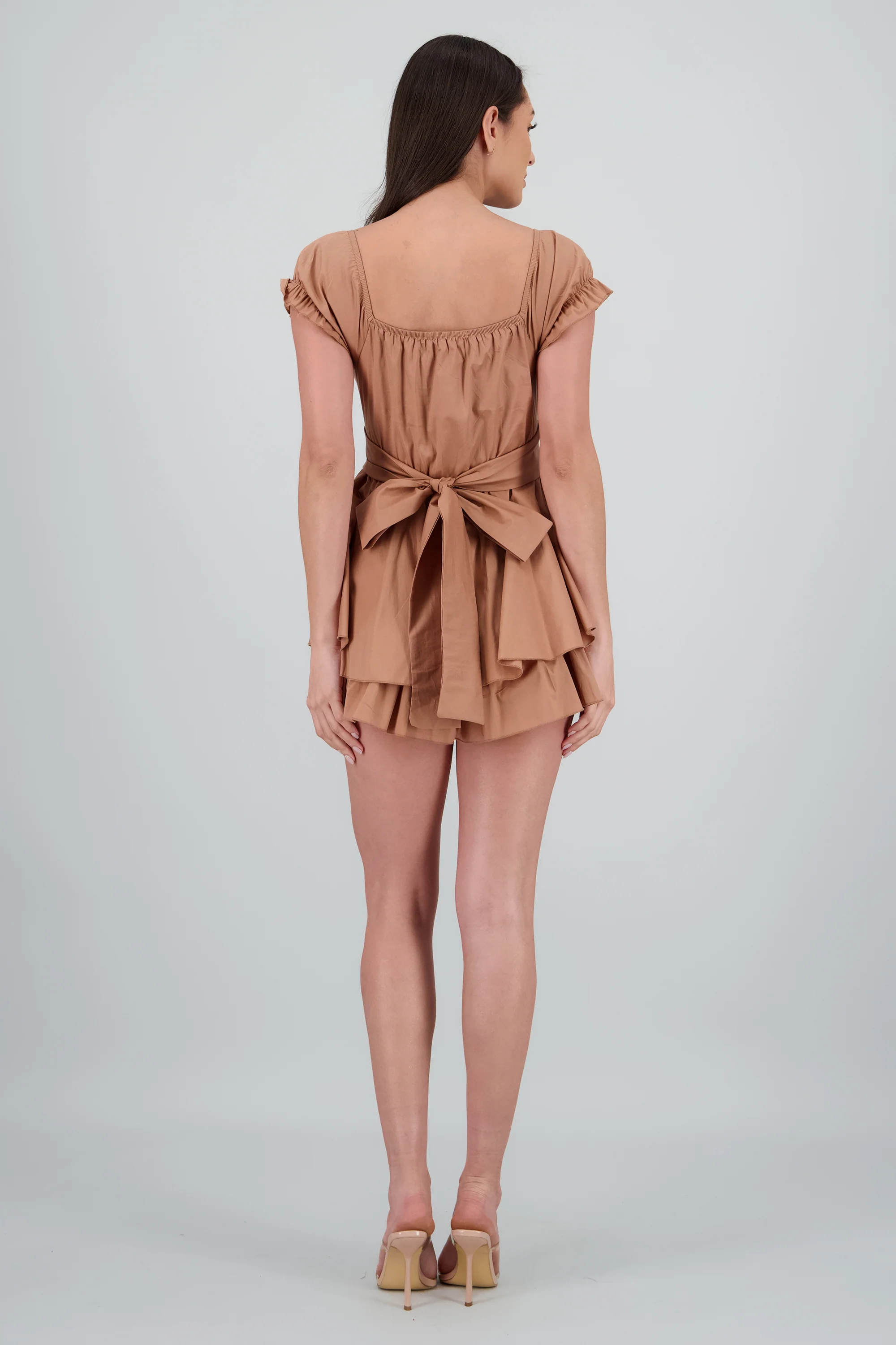 Vestido olanes manga corta - Image 4