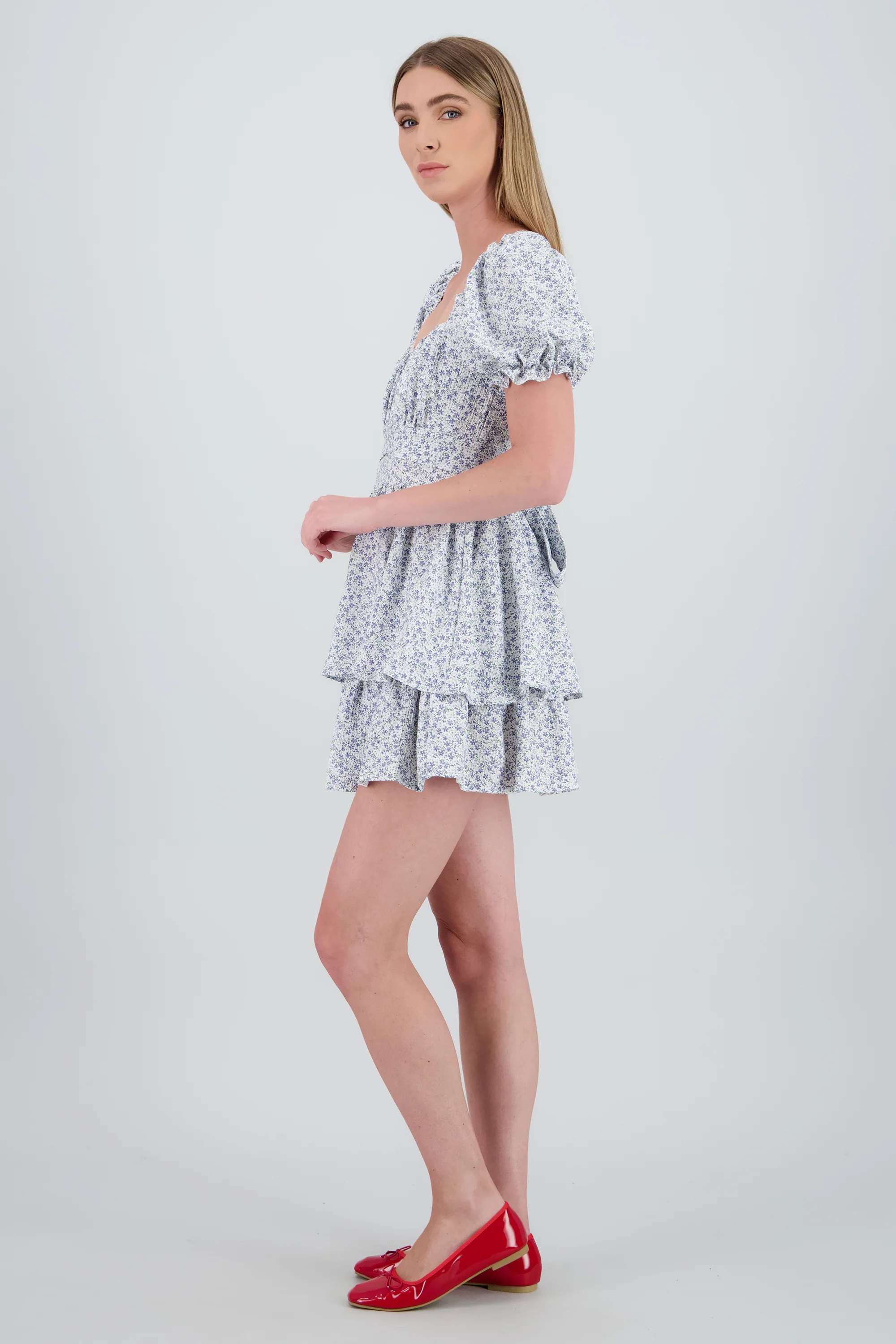 Vestido Olanes Mini Flores - Image 3