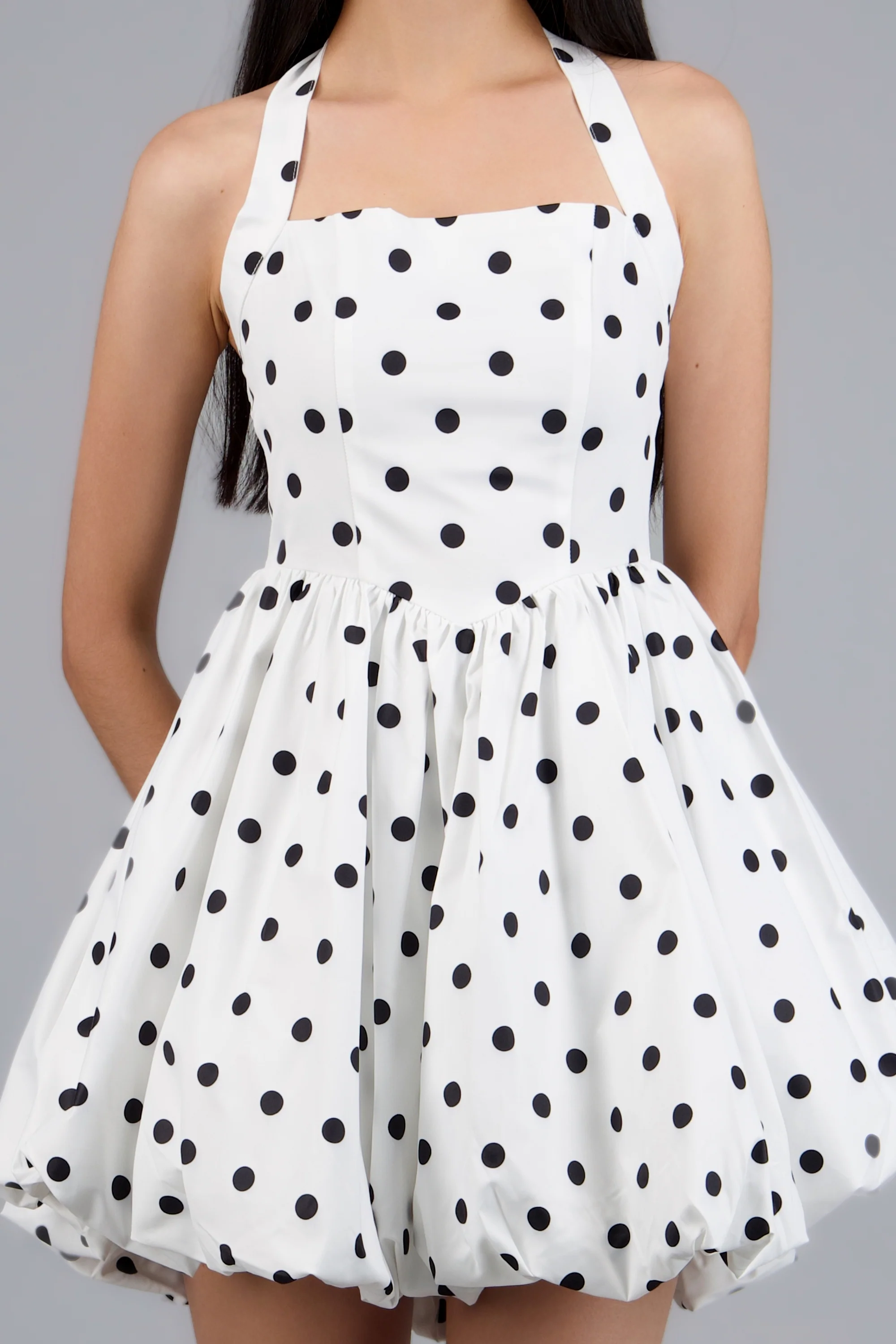 Vestido polkas falda bubble - Image 6