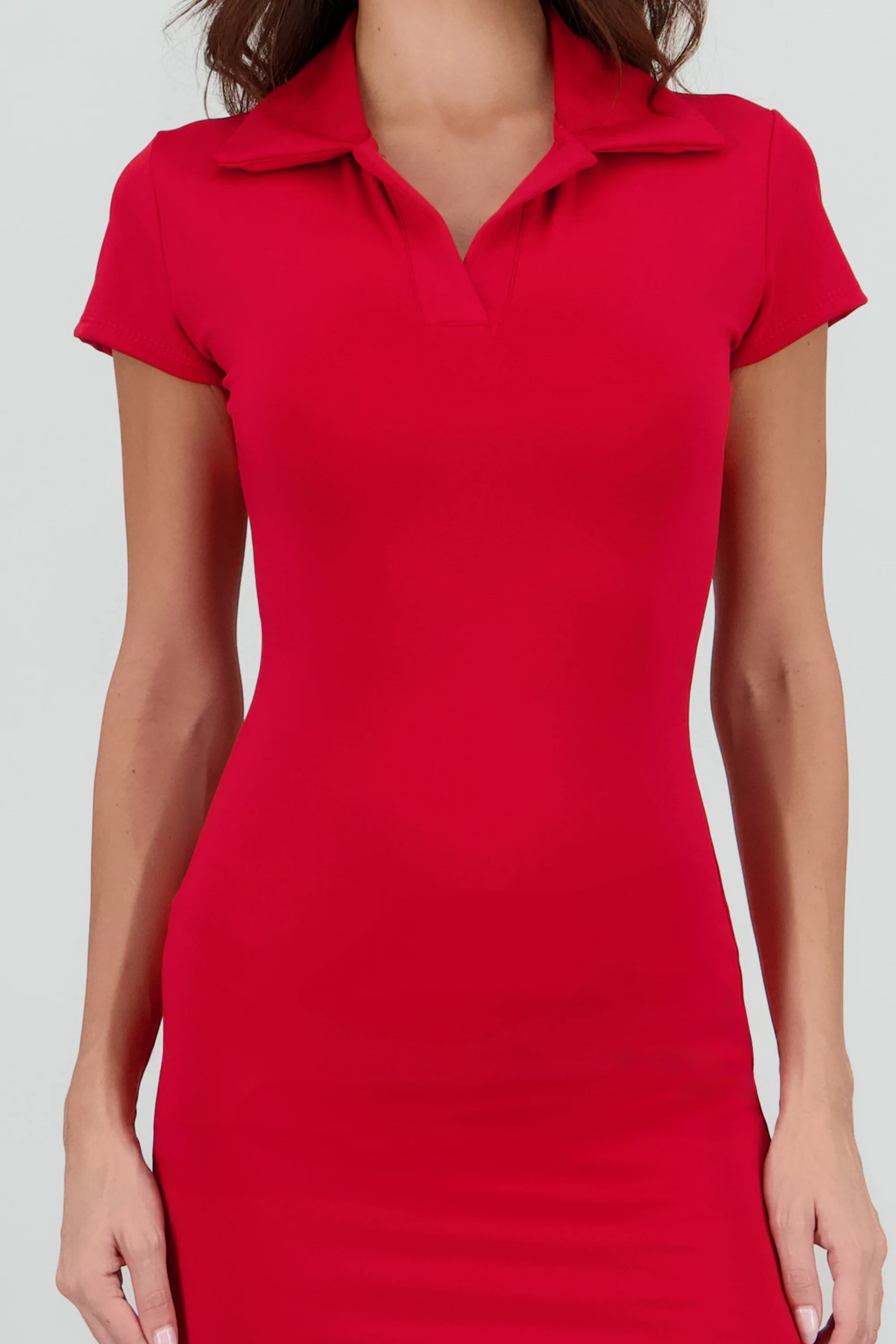 Vestido polo liso - Image 5