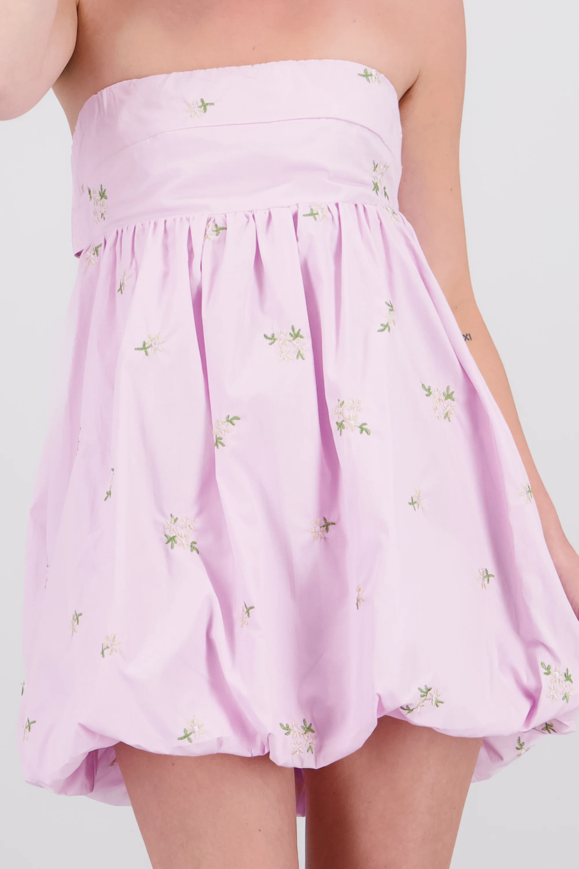 Vestido popelina bordada con moños Hypsters - Image 5