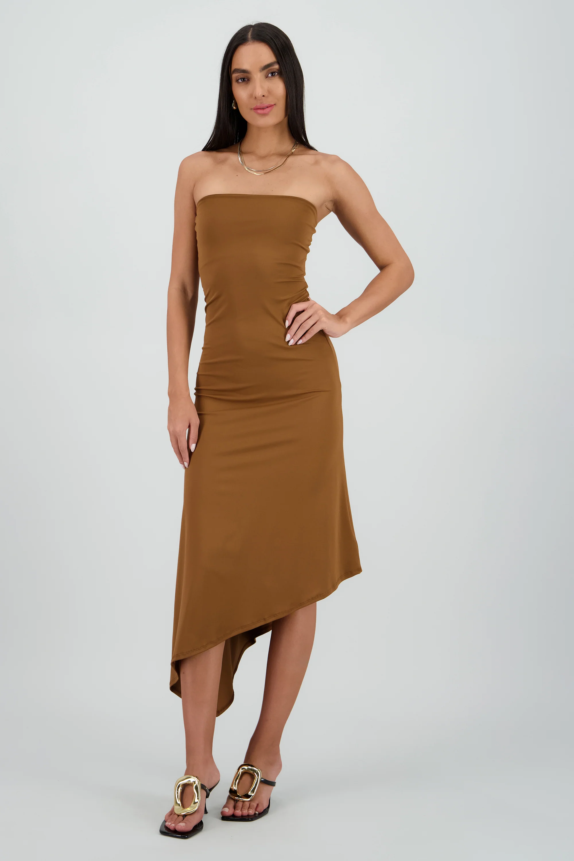 Vestido strapless bodycon - Image 2