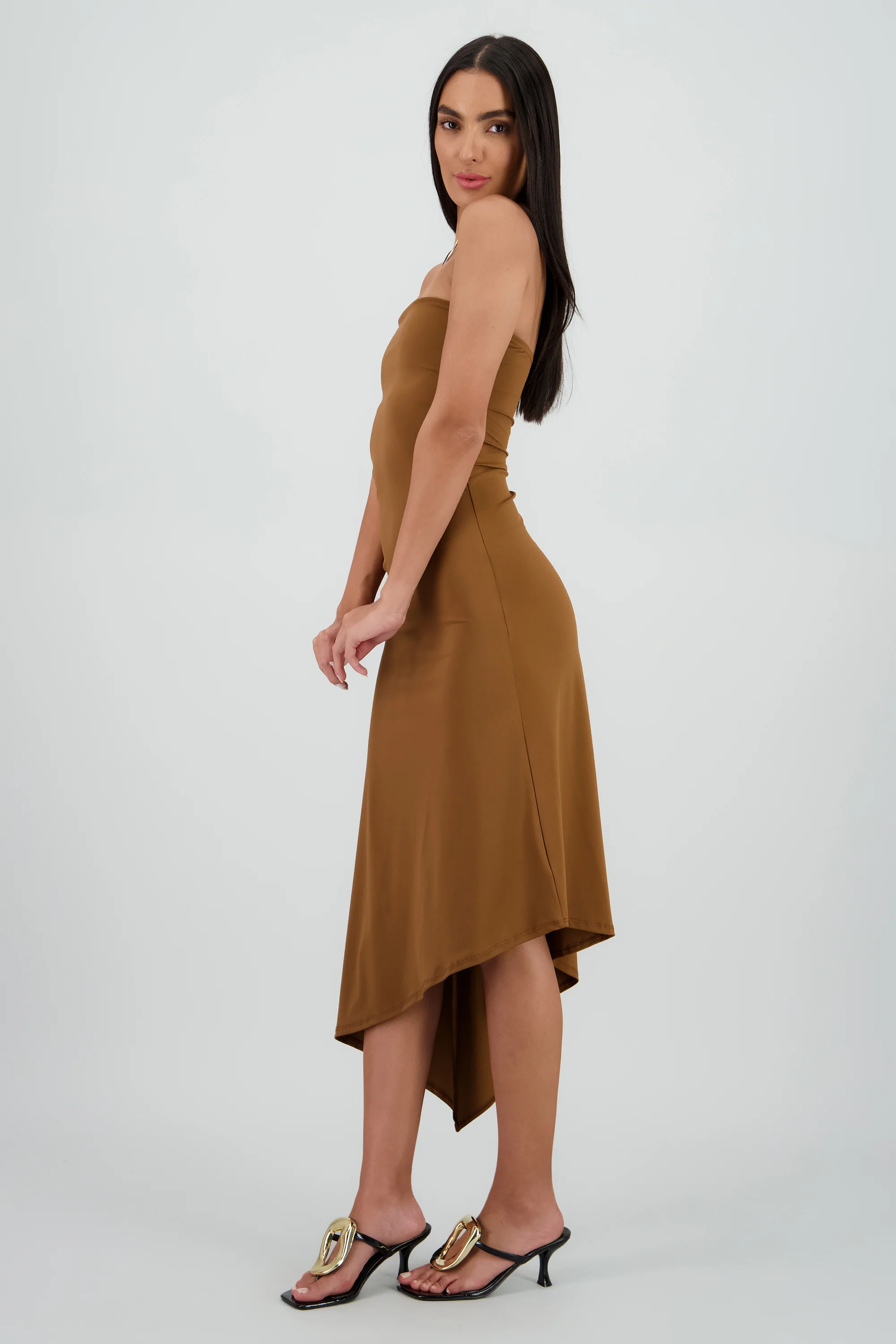 Vestido strapless bodycon - Image 3
