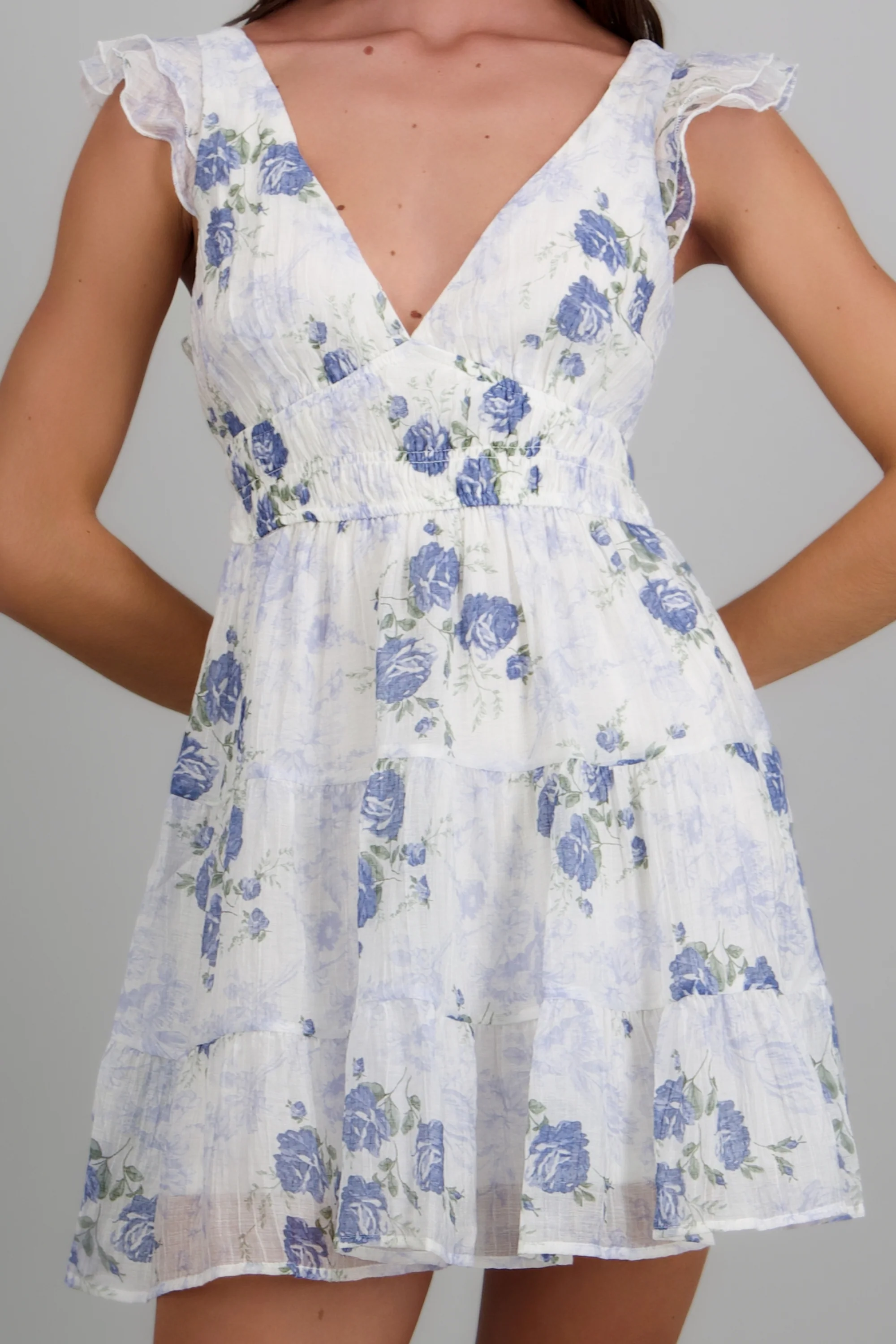 Vestido triante olanes flores - Image 5