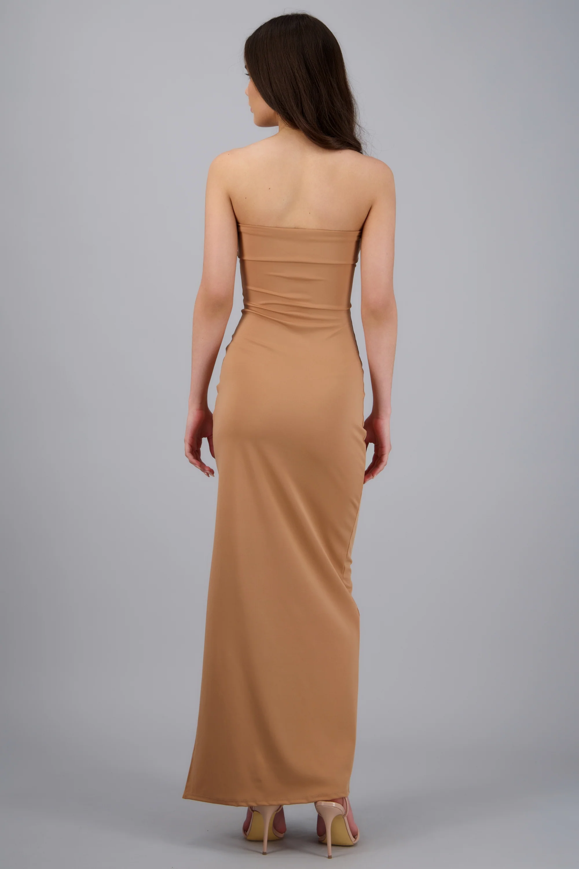 Vestido tubo con doblez - Image 4